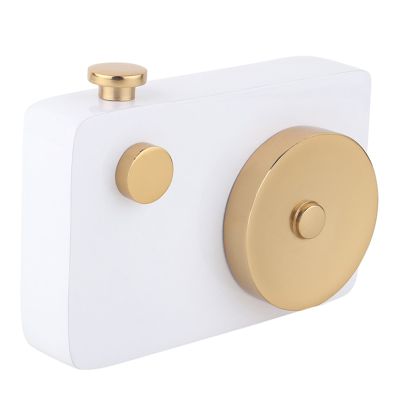 Vintage Shutter Charm In Gold