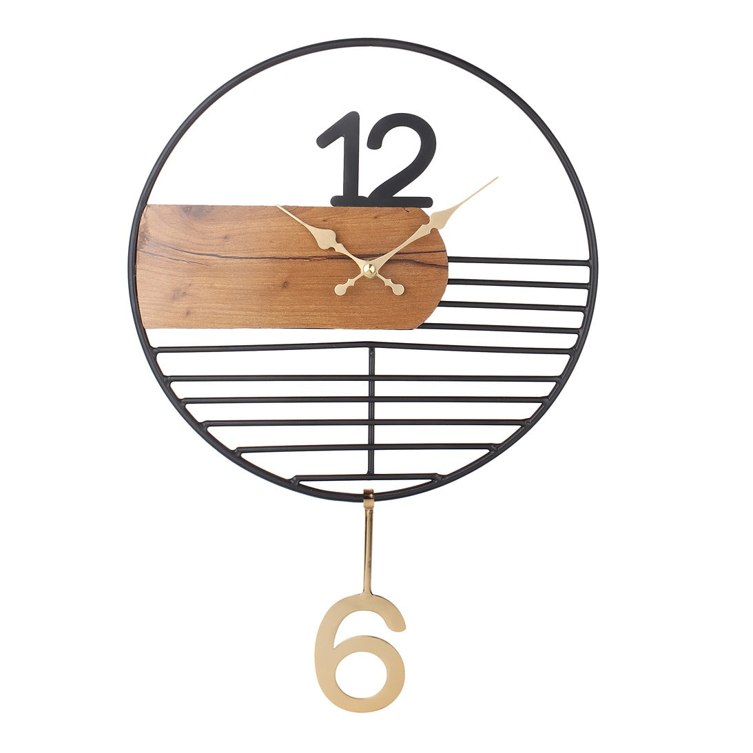 Ringmaster Wall Clock in Black