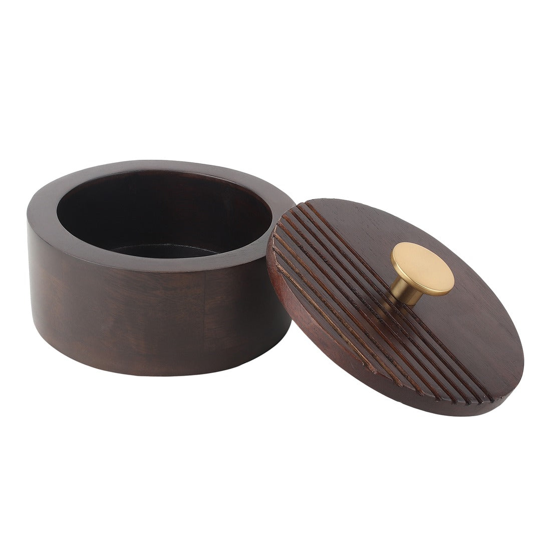 The Artisan's Stripes- Trinket Large Brown Box