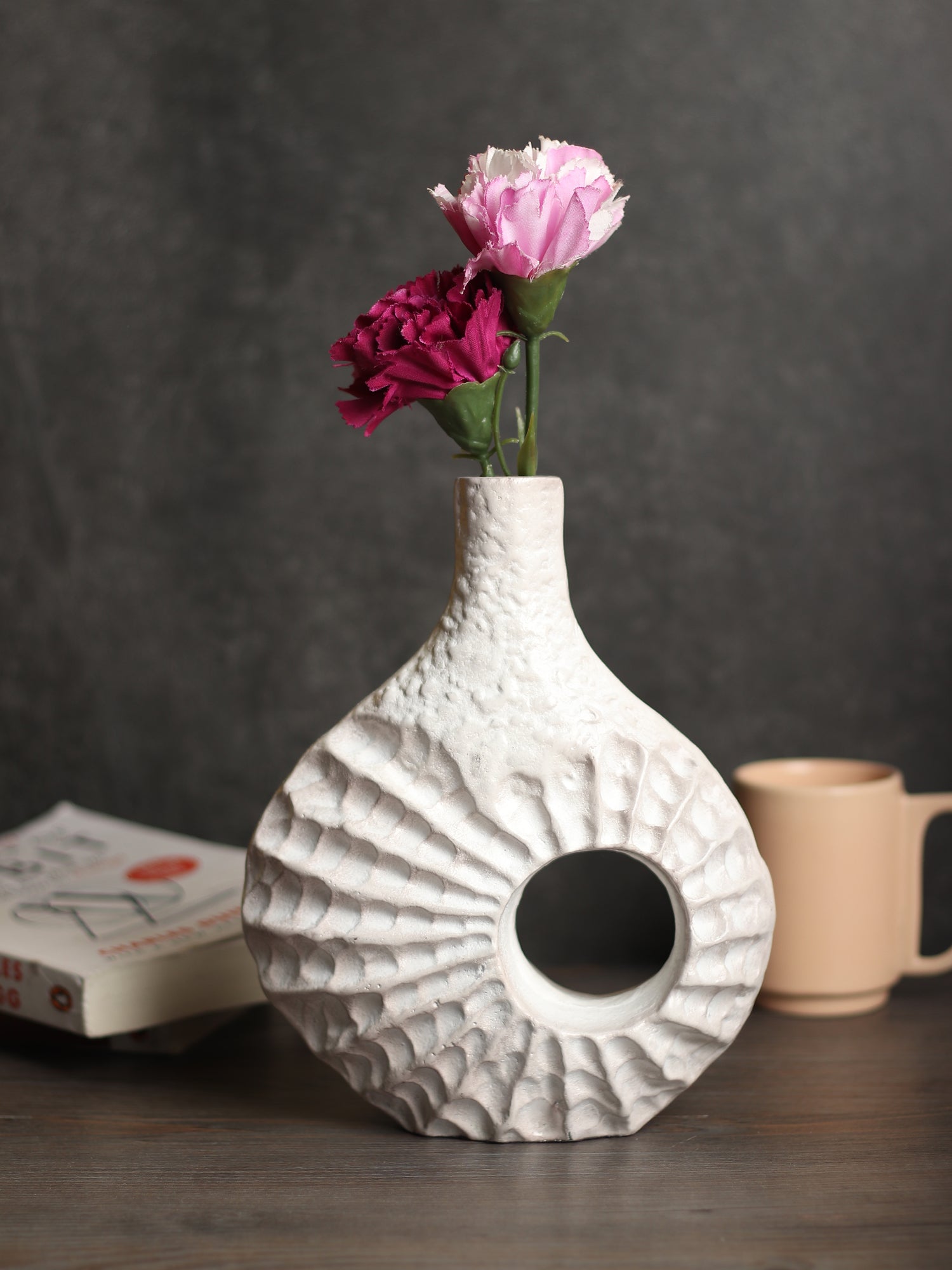Seashell Serenity Vase -  small