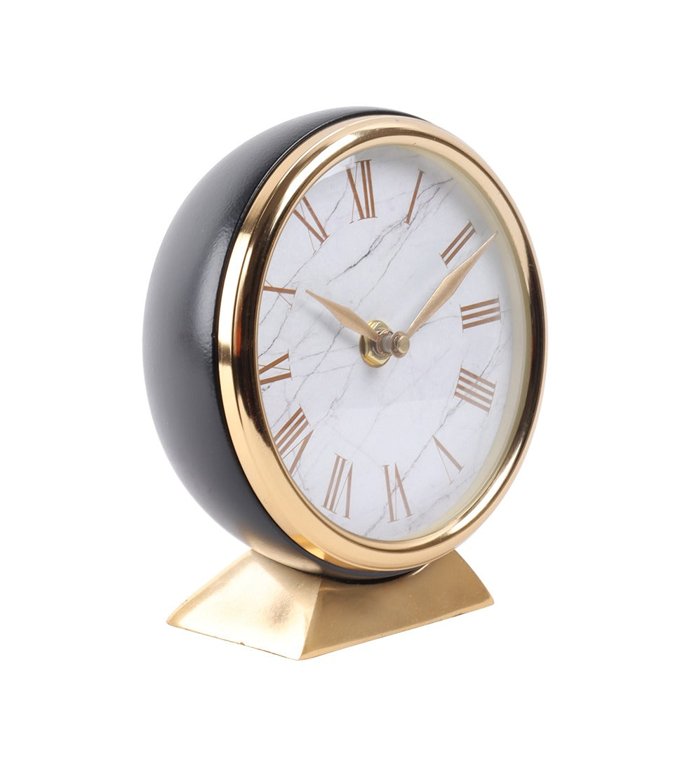 CLOCK- Gold Dial