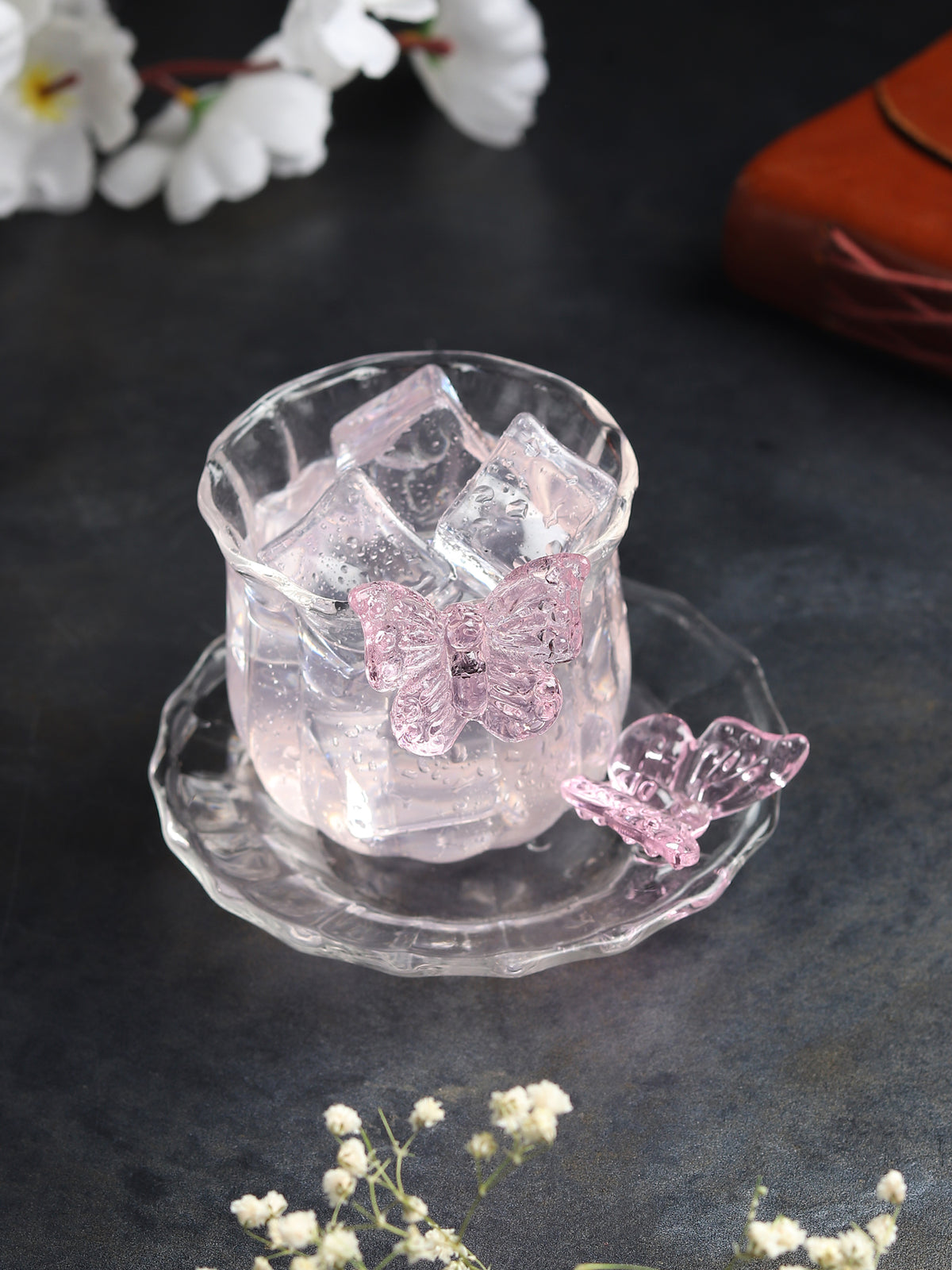 Titli Mira Glass Cup & Saucer