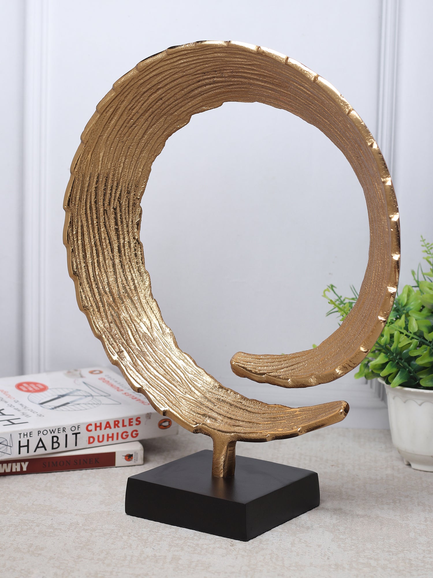 Serene Ripples Ring Showpiece