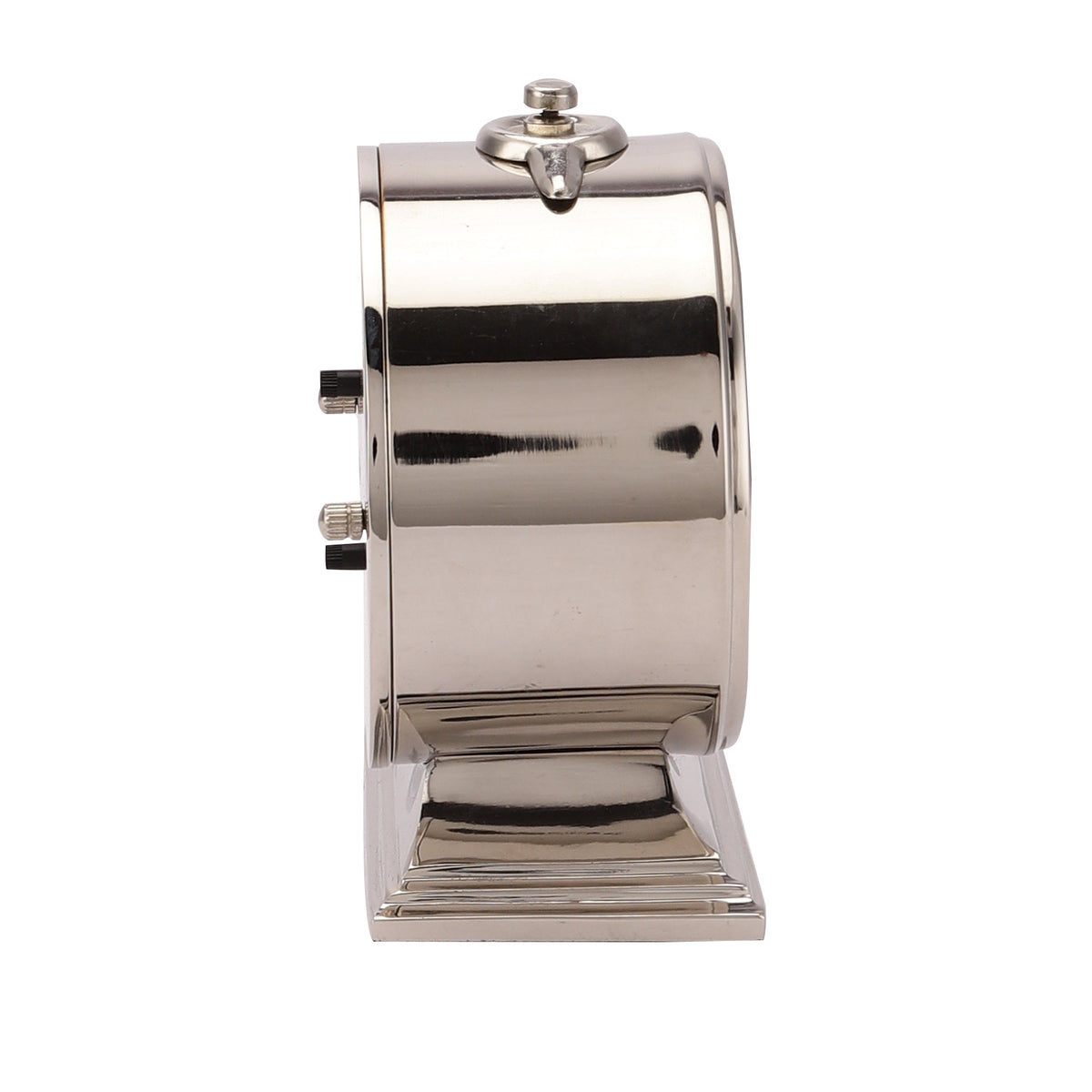 Erzo Silver Table Clock