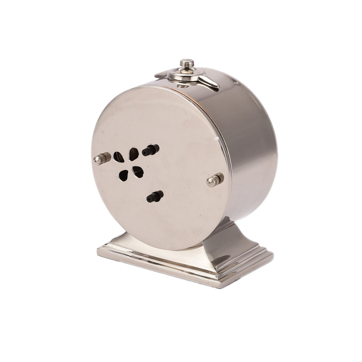 Erzo Silver Table Clock