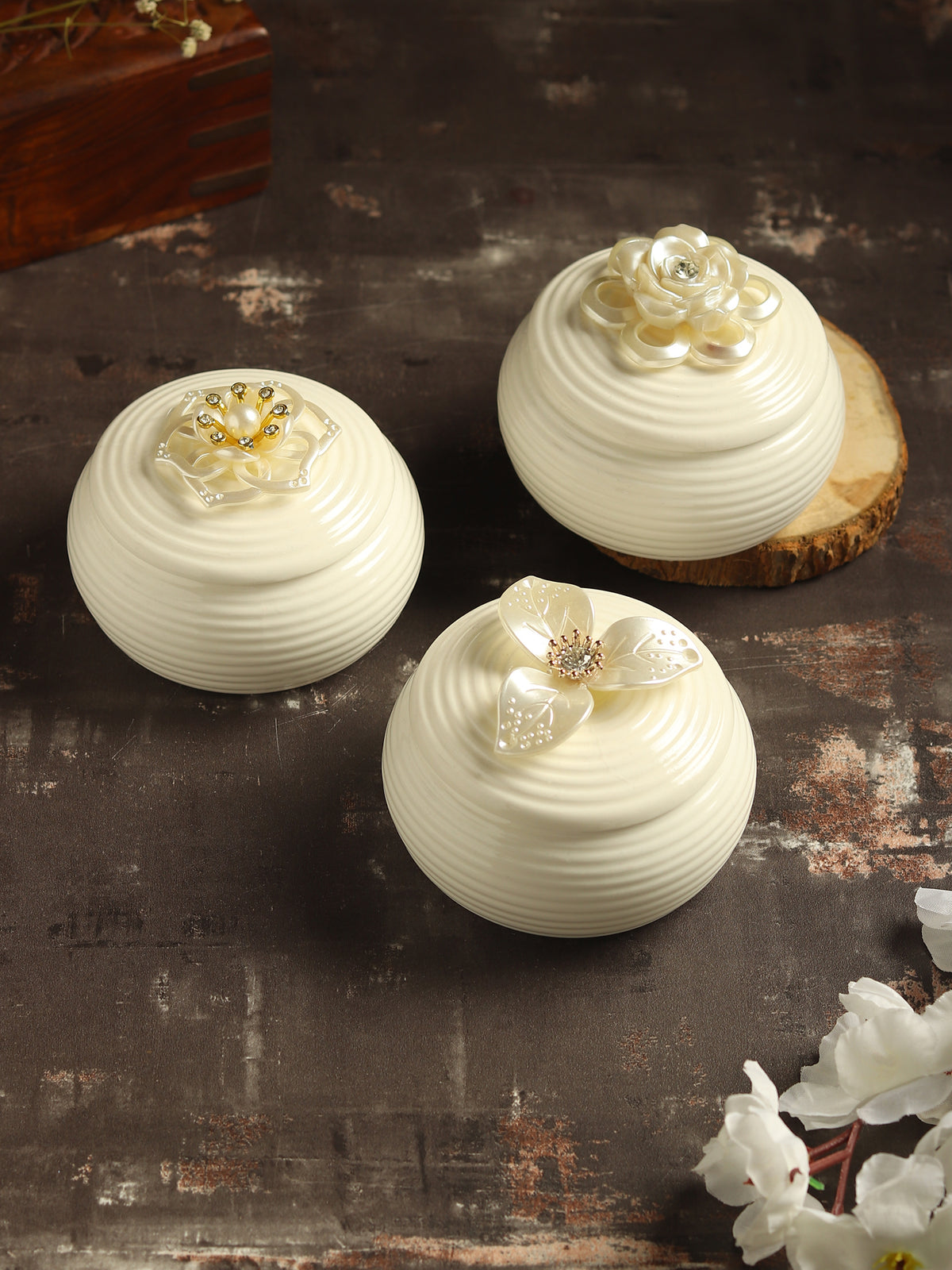 Botanique Porcelain Box Set