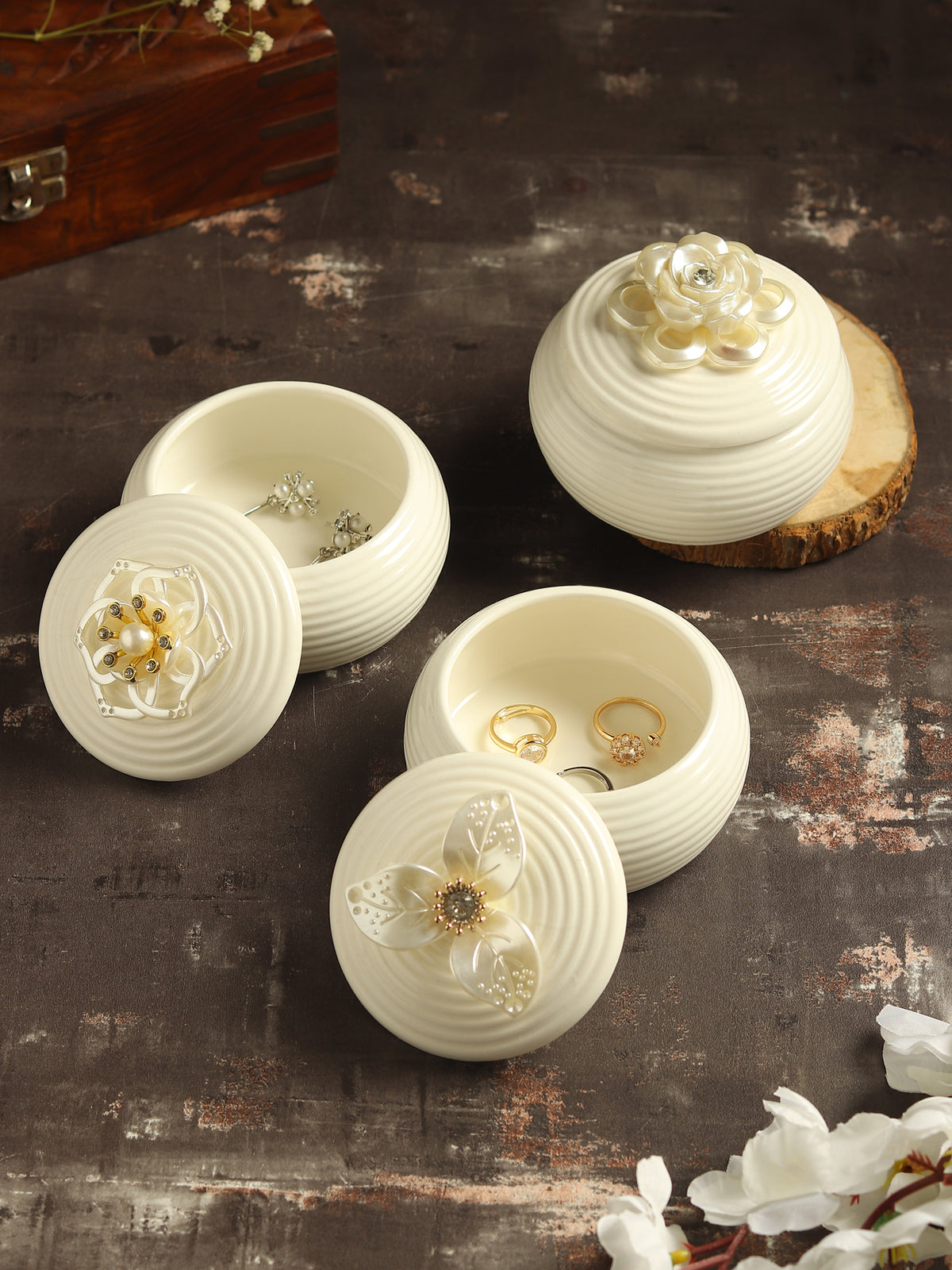 Botanique Porcelain Box Set