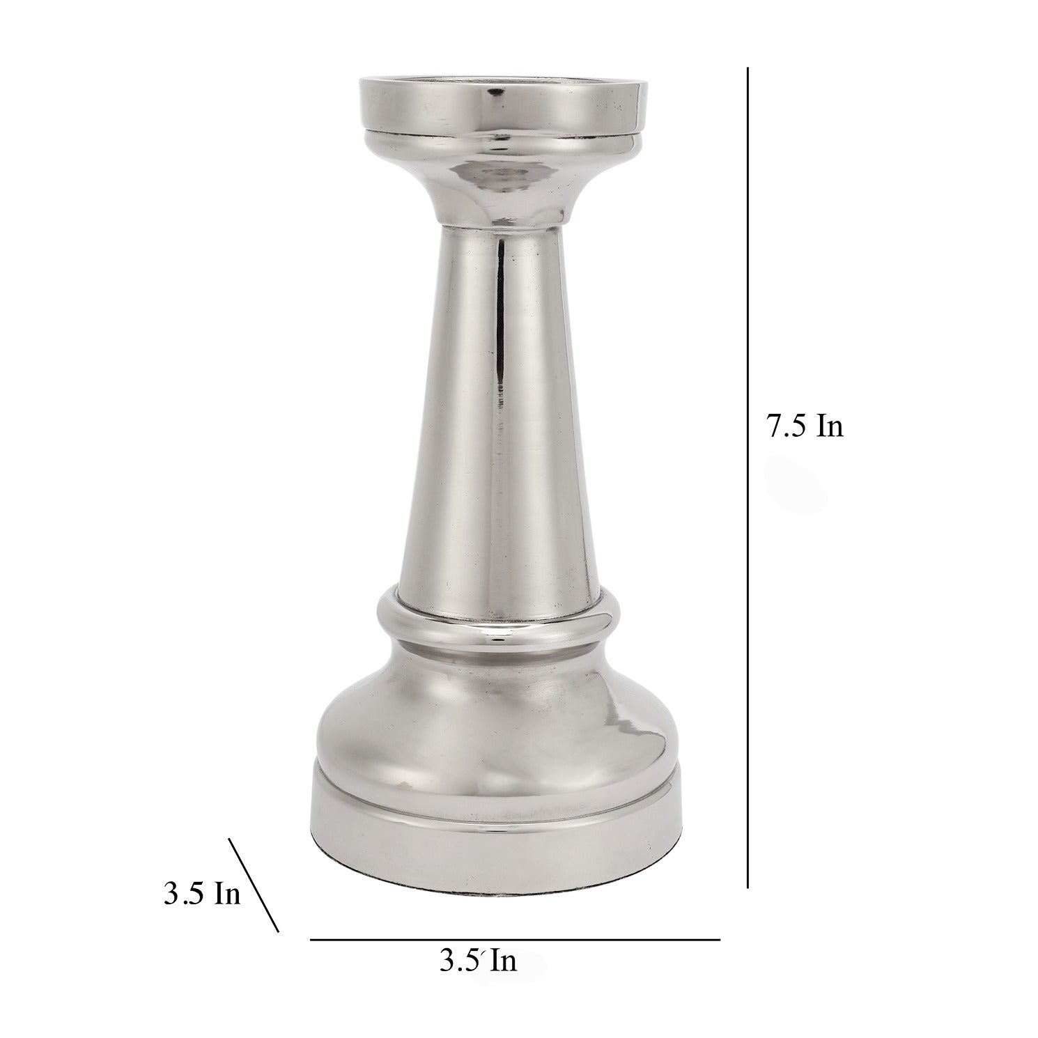 Chess Rook Silver Over-Size