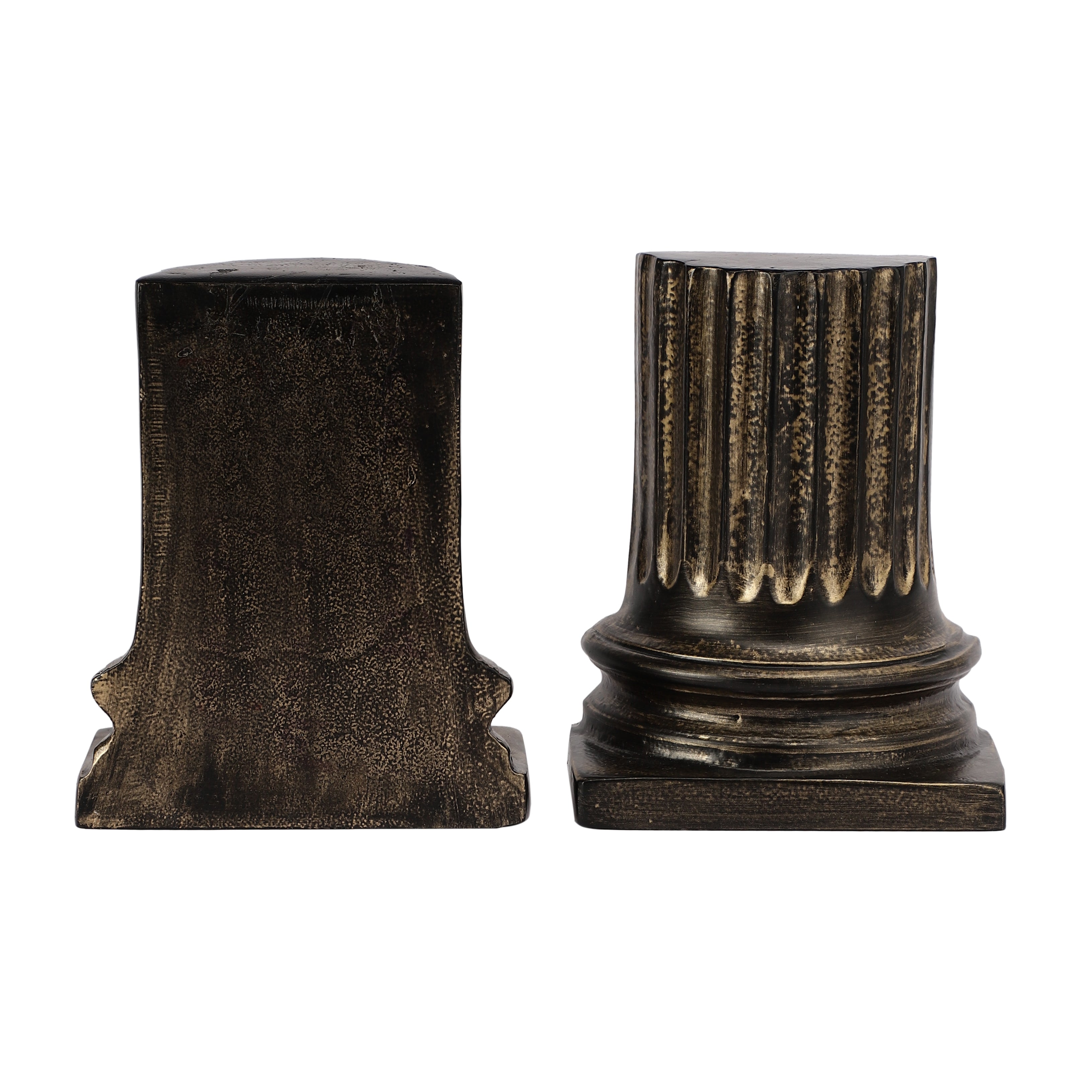 Pillar Bookend in Relic Gold