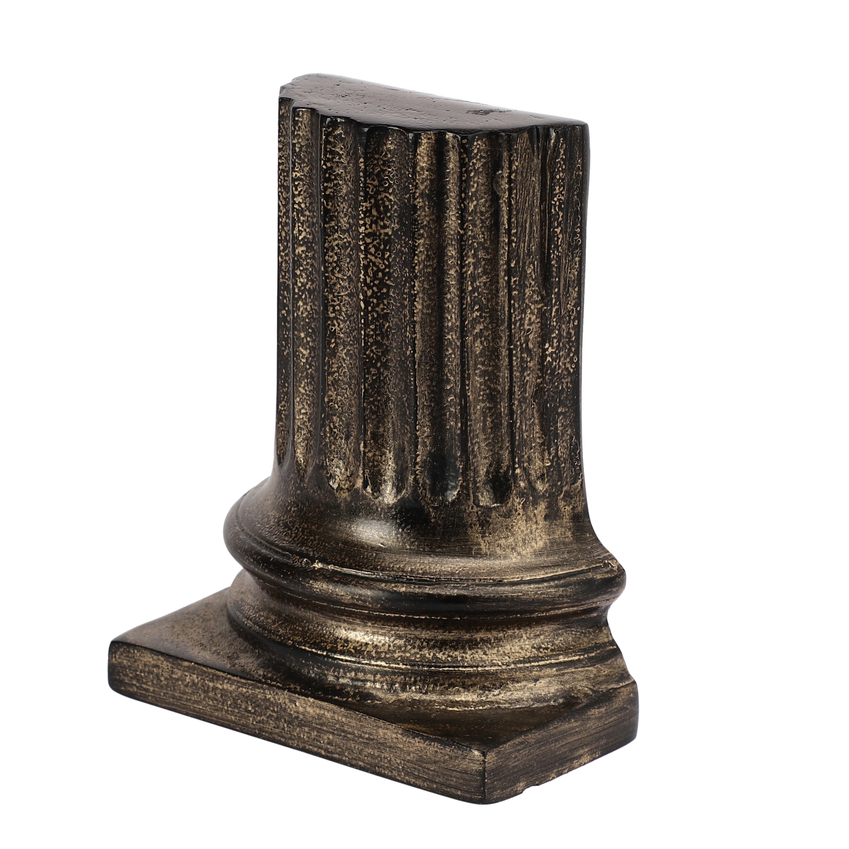 Pillar Bookend in Relic Gold