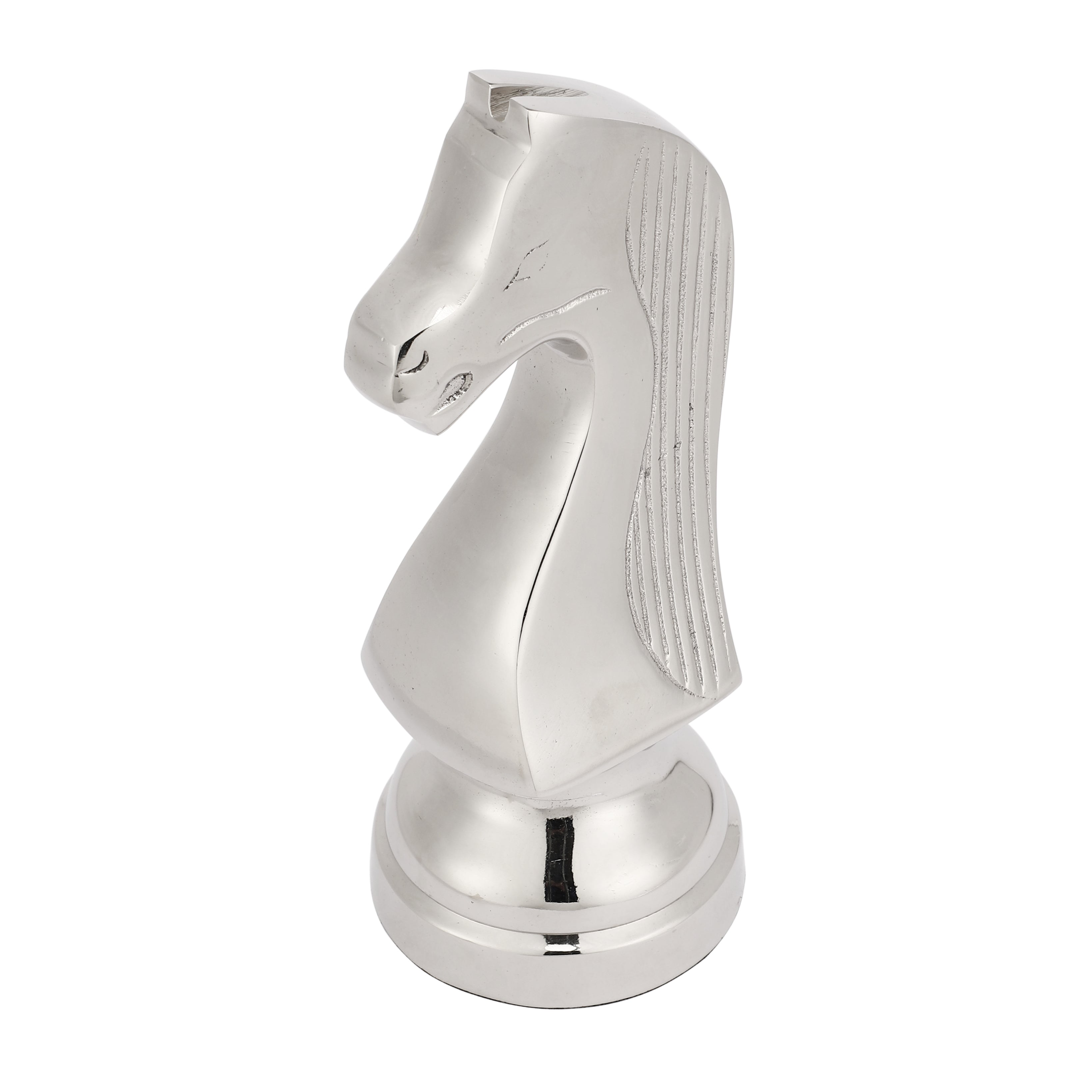 Chess Horse Silver Over-Size