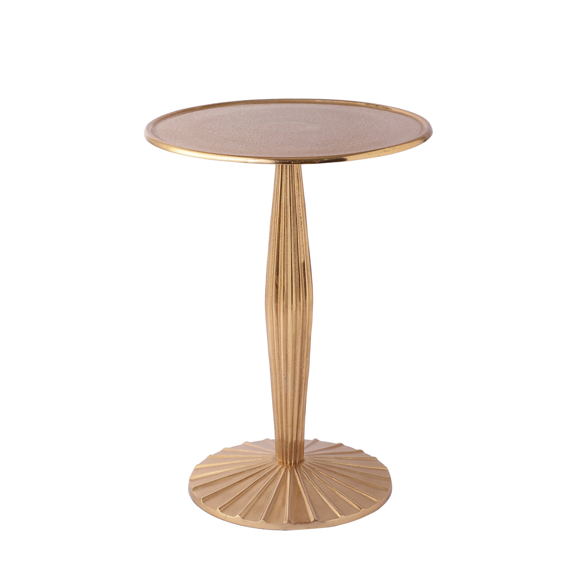 Radiant Gold Duo Side Tables Set
