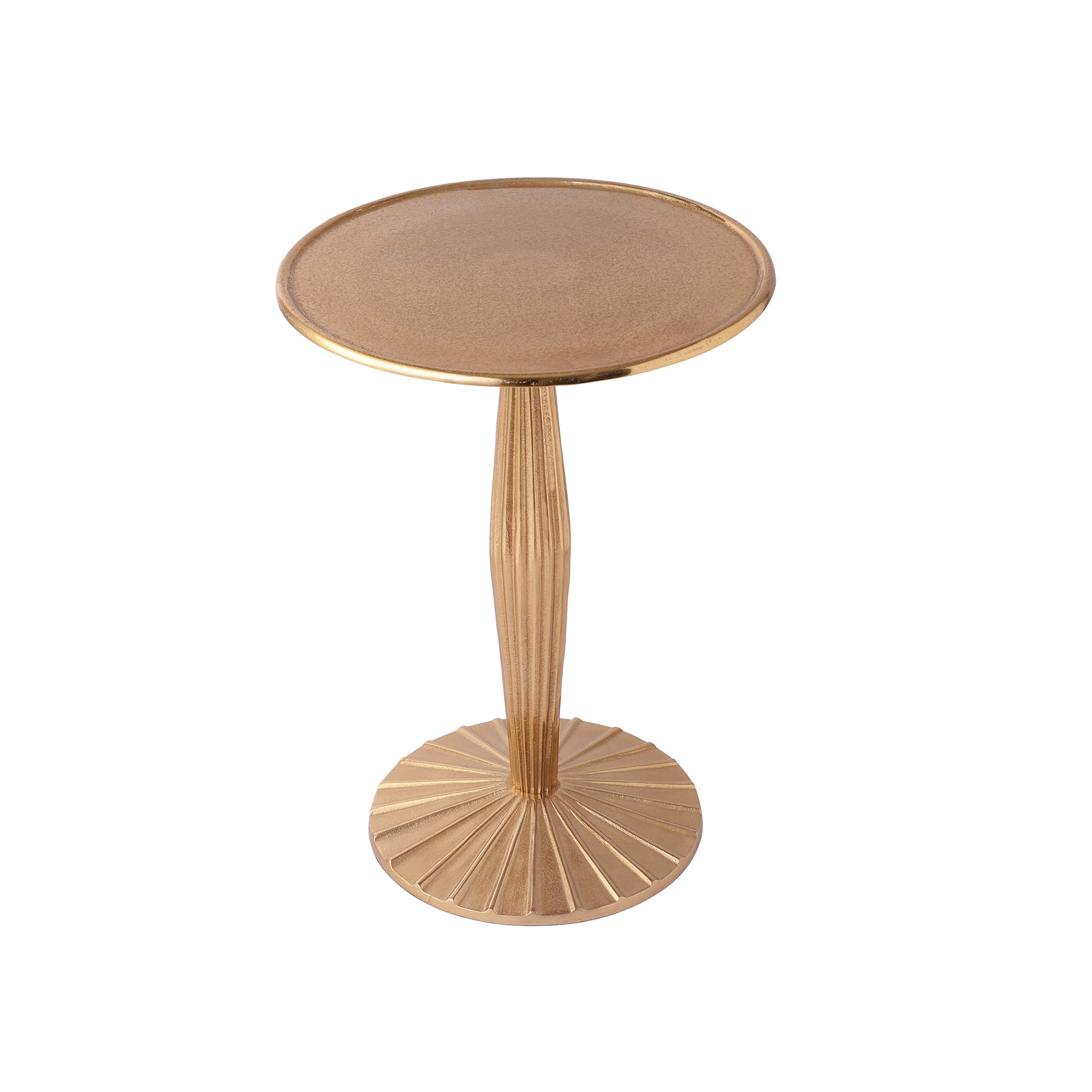 Radiant Gold Duo Side Tables Set