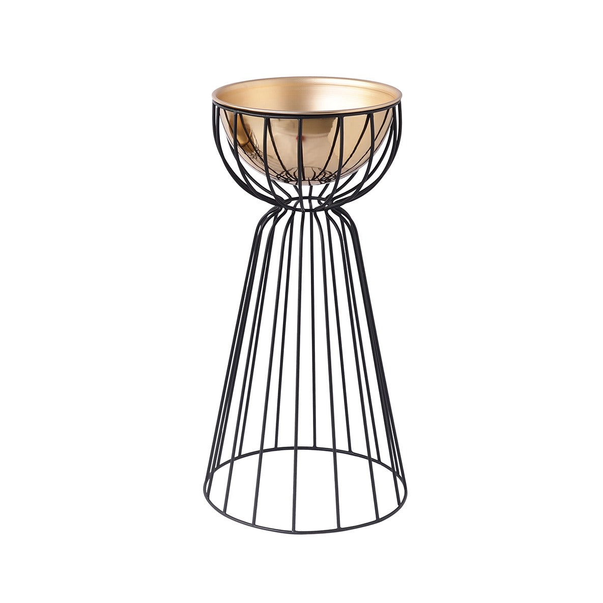 Twin Large Bloom Gold floor  planters