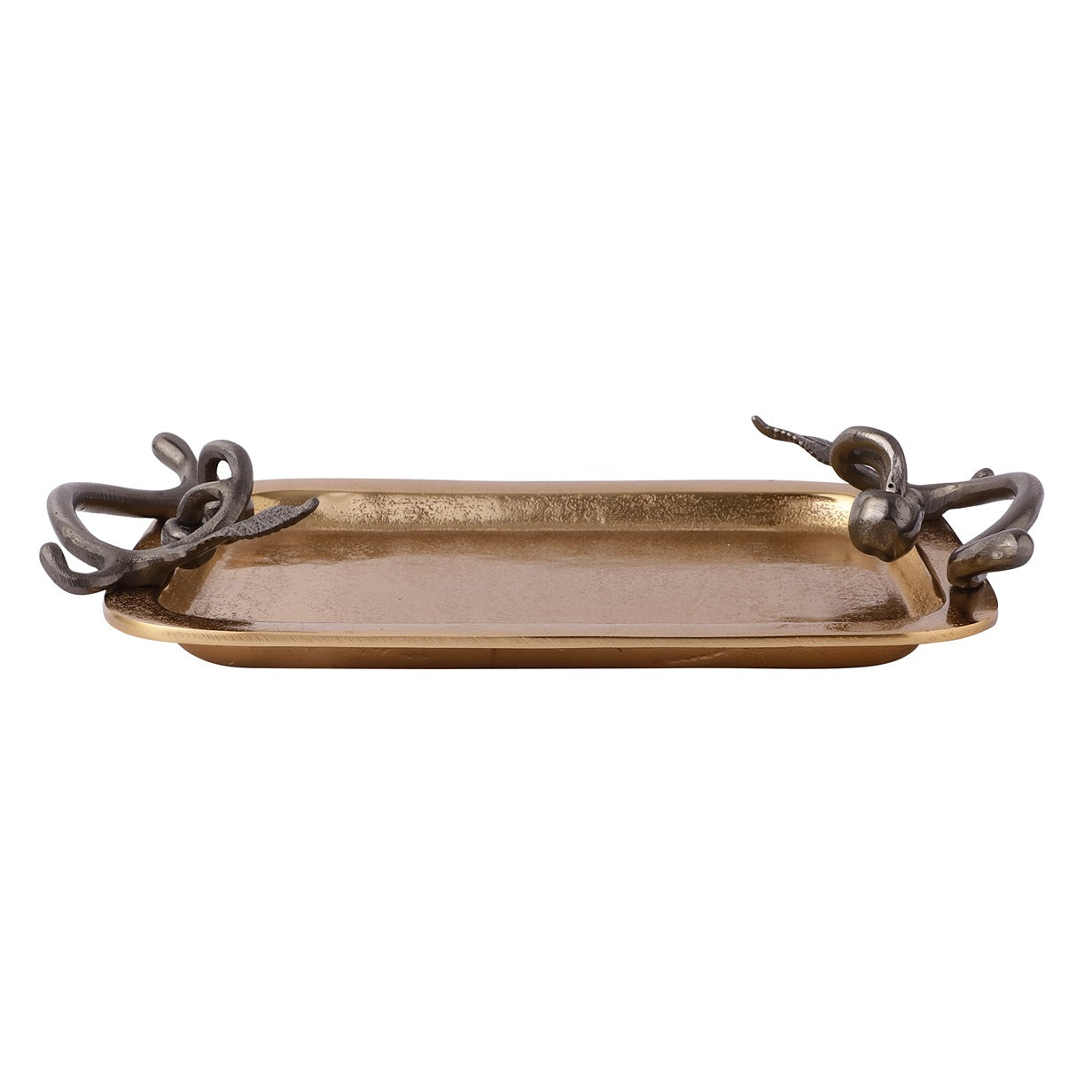 Cherry Vine Serving Tray Gold