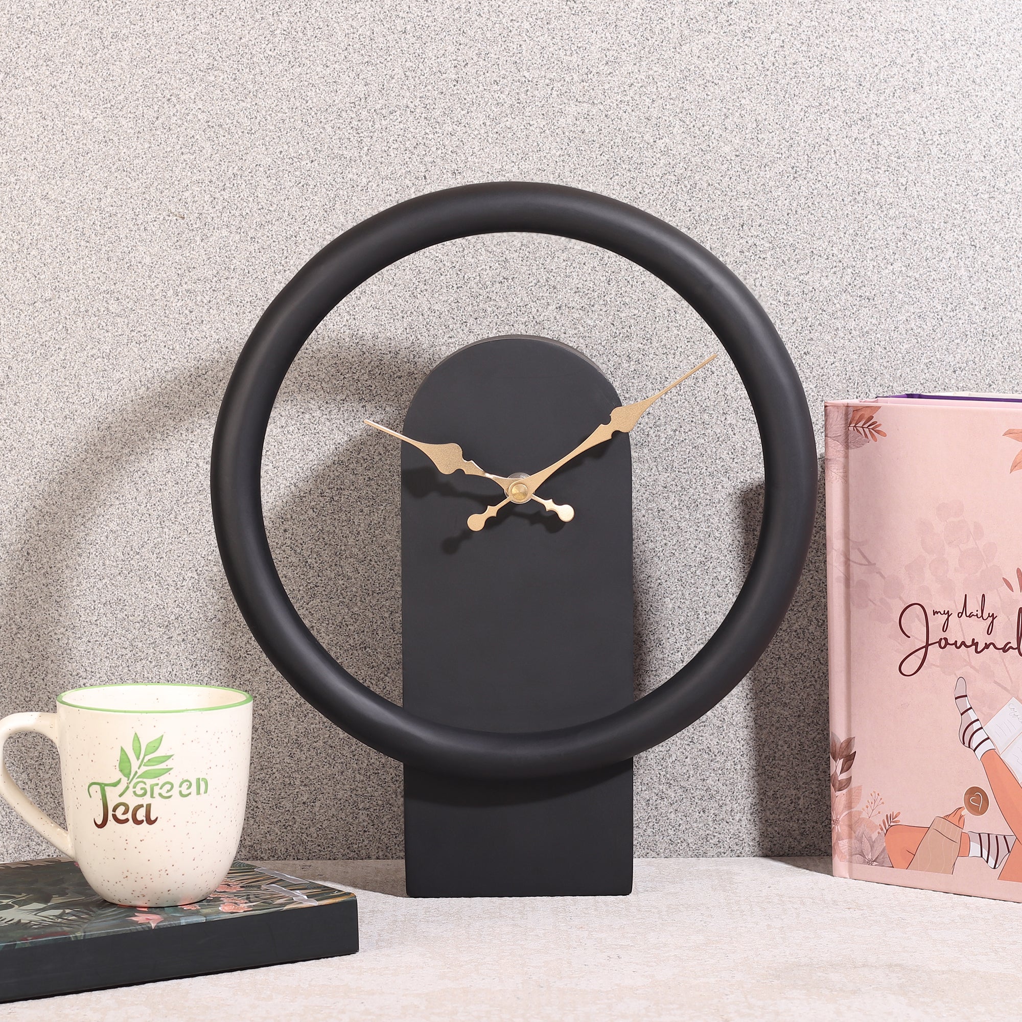 Wood's Dual Essence Clock (wall & desk)
