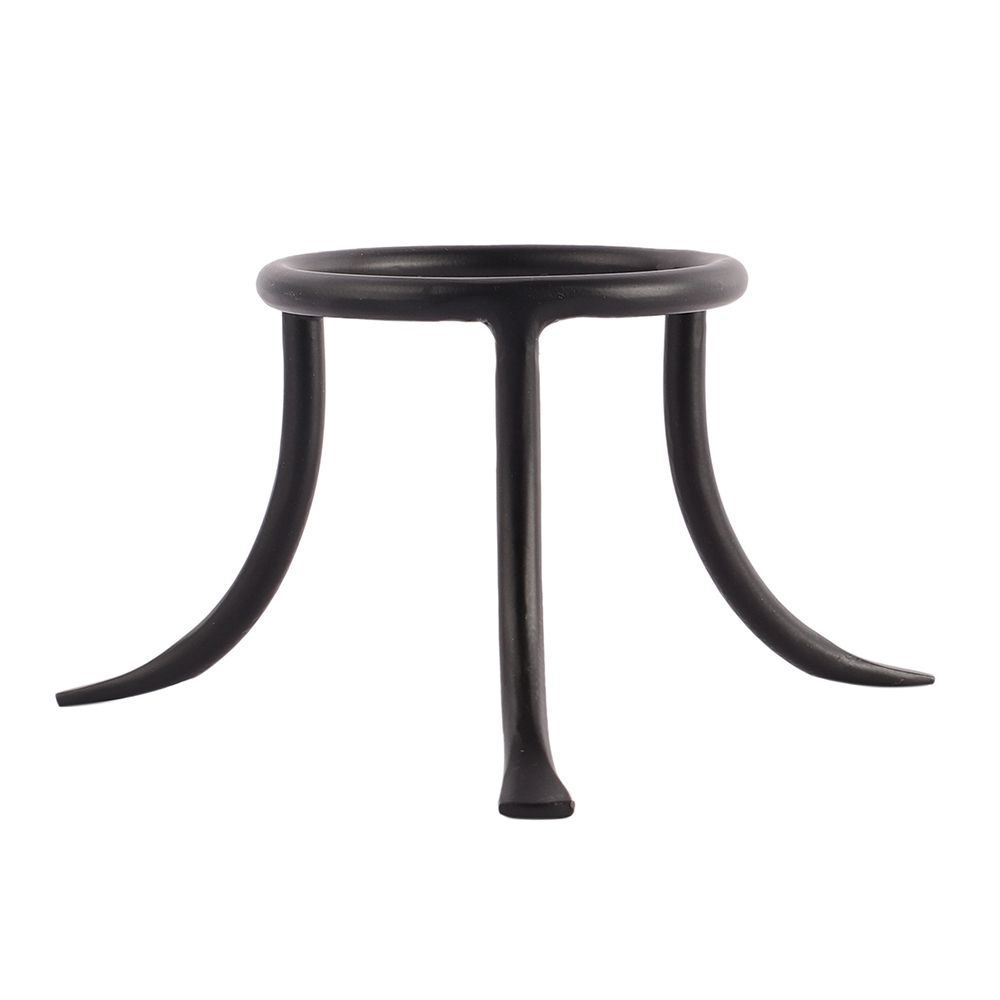 Seated Sphere Table Clock in Gold & Black Colour