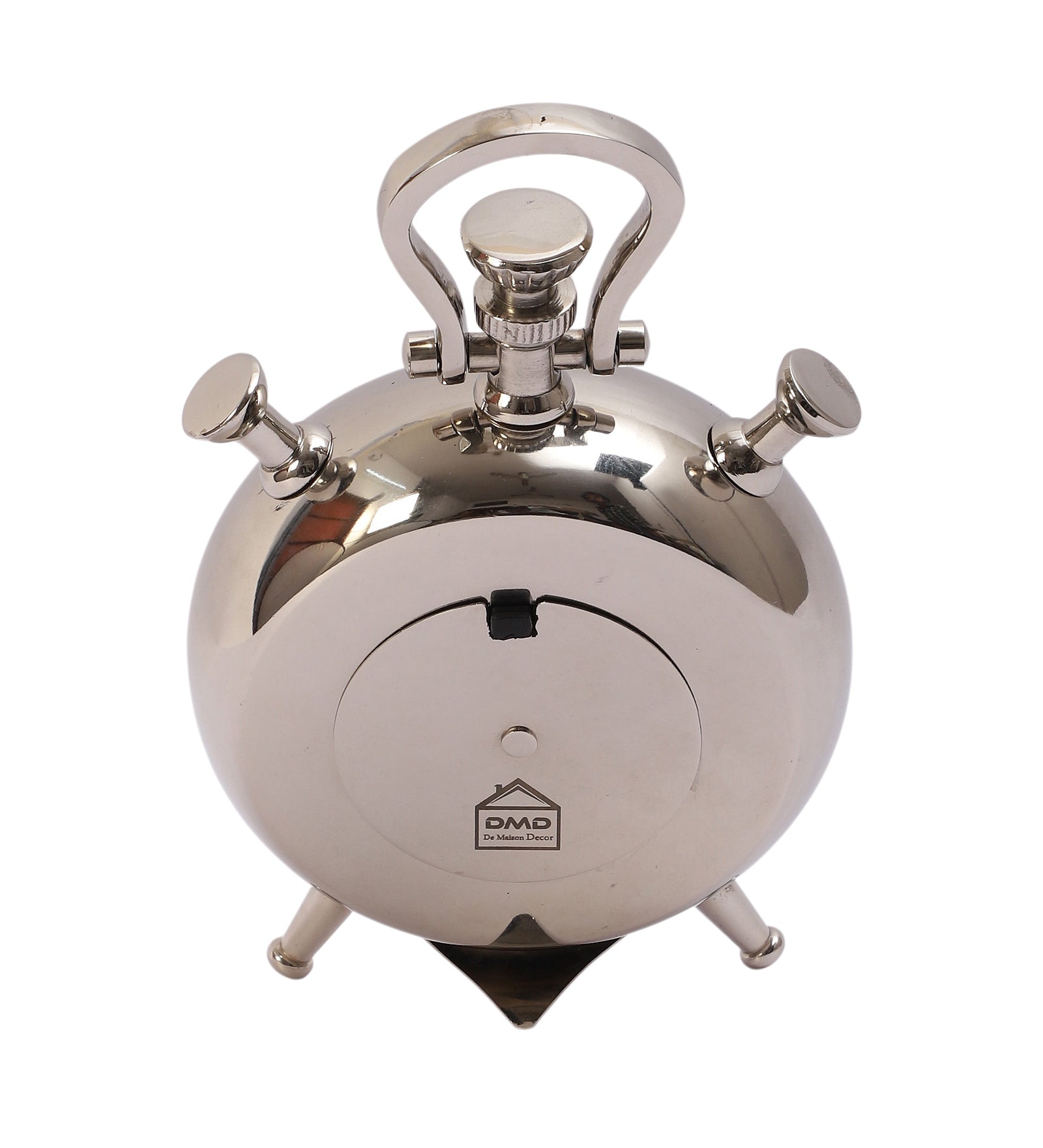 The Belvedere Table Clock Silver