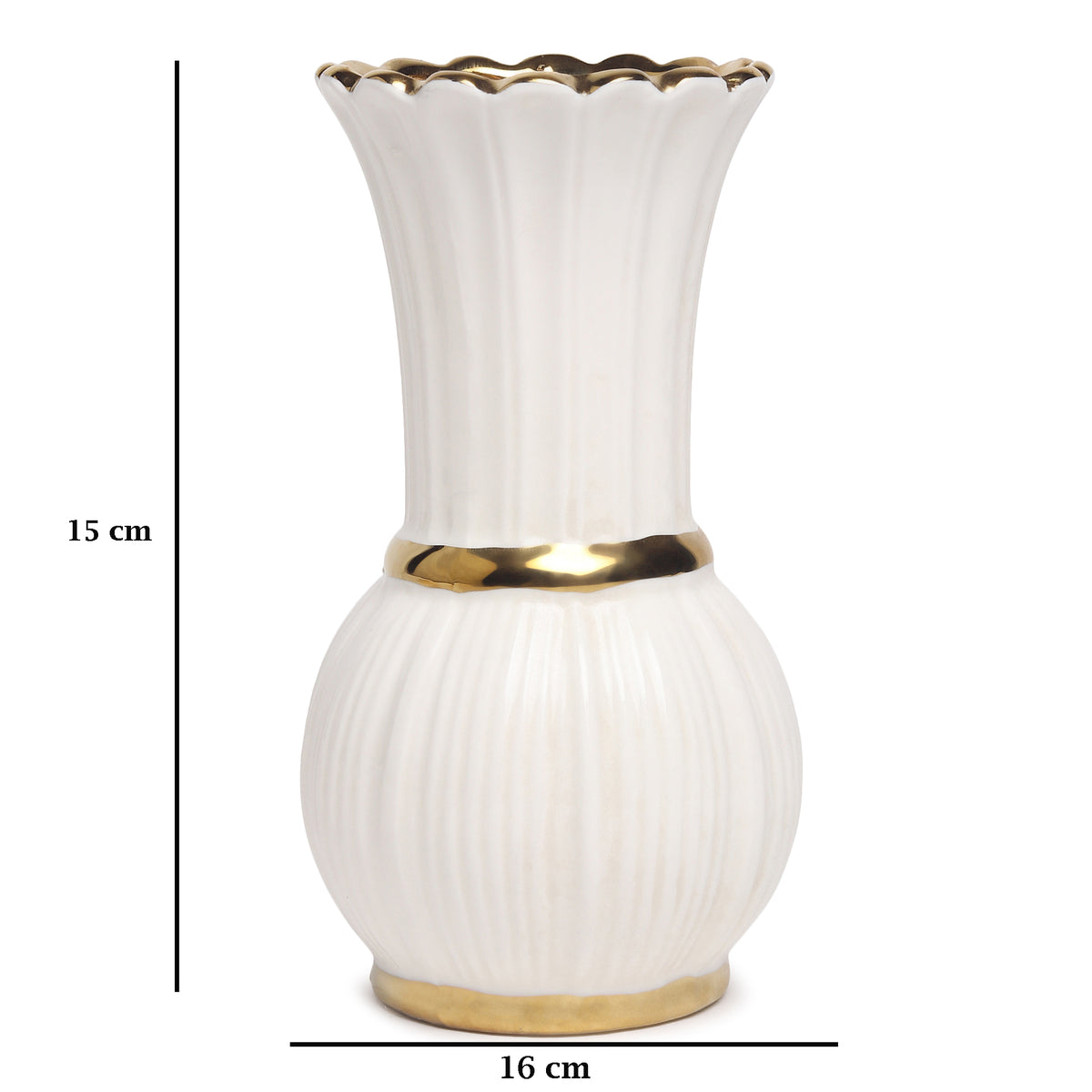 Garnet Porcelain Vase