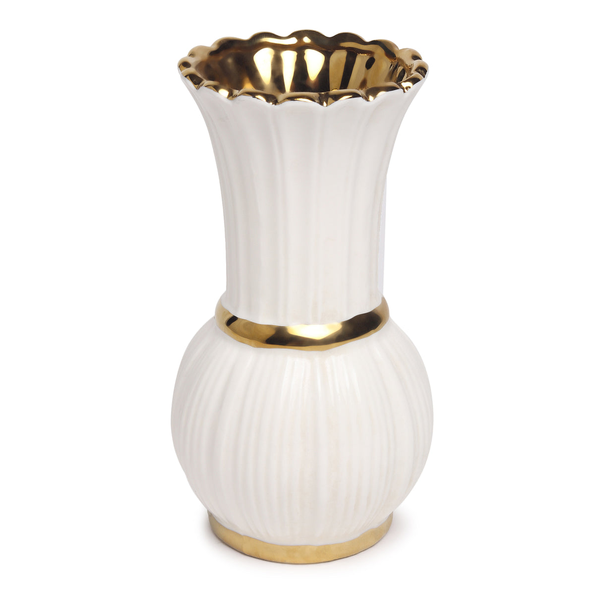Garnet Porcelain Vase