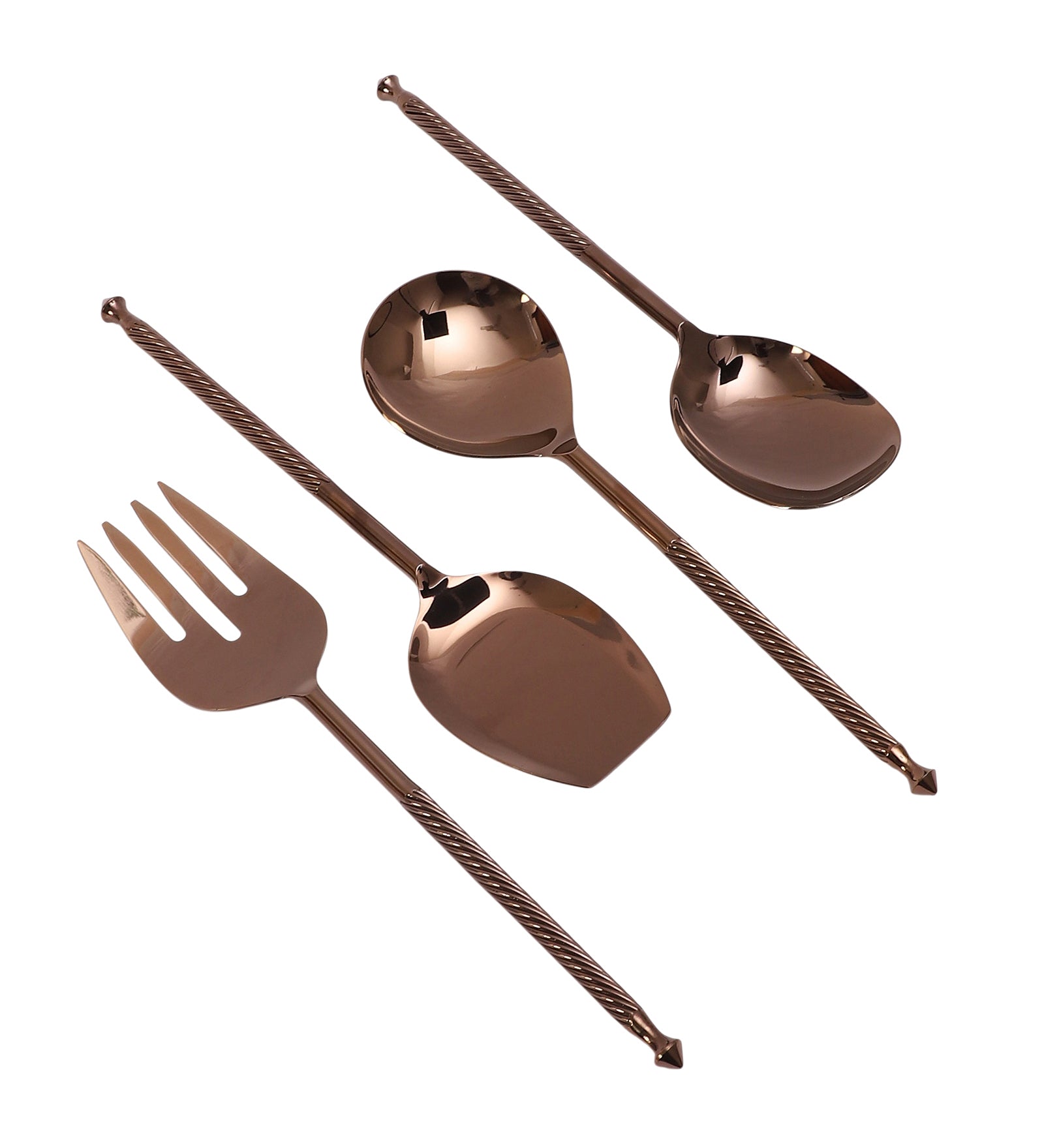 Brio Serving Set Rose Gold