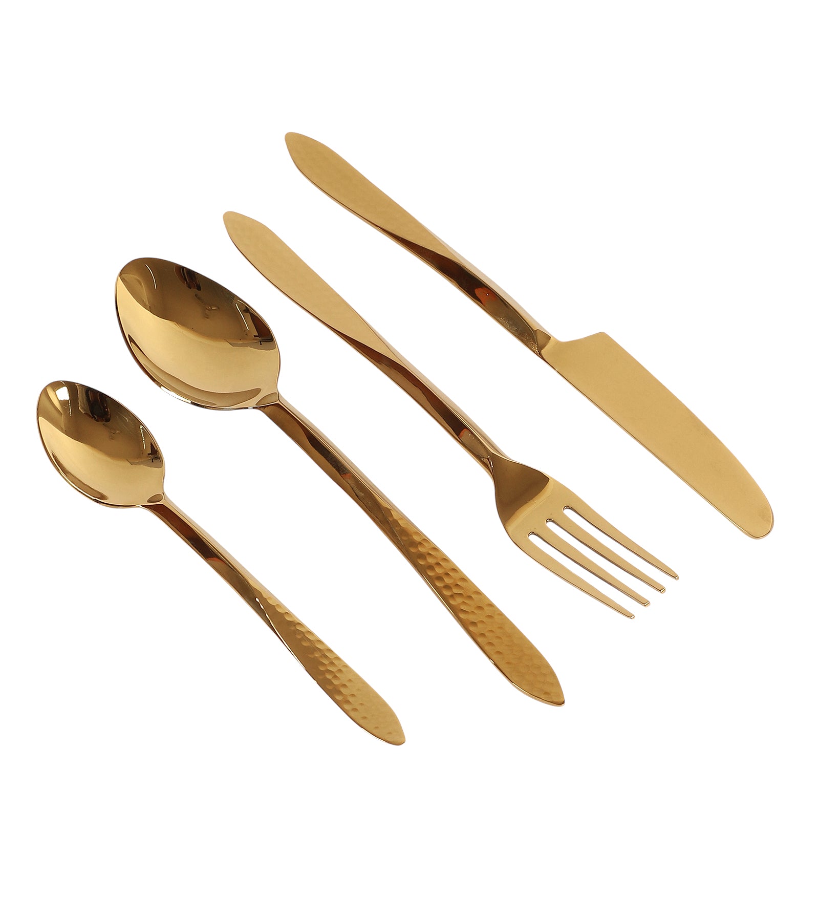 DUNE HAMMERED Cutlery set of 16