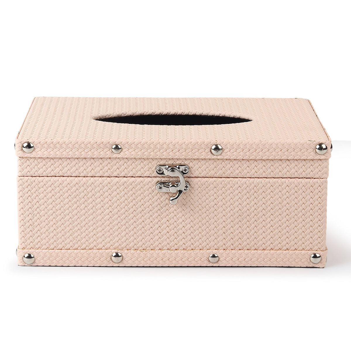 Bexley Leather Pink Tissue Box