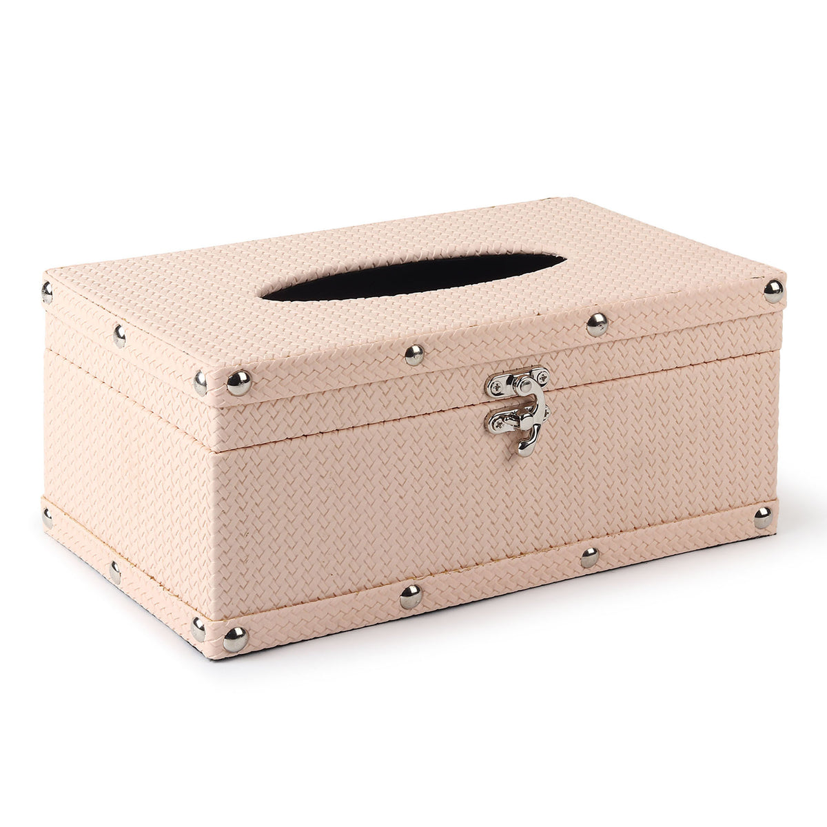 Bexley Leather Pink Tissue Box