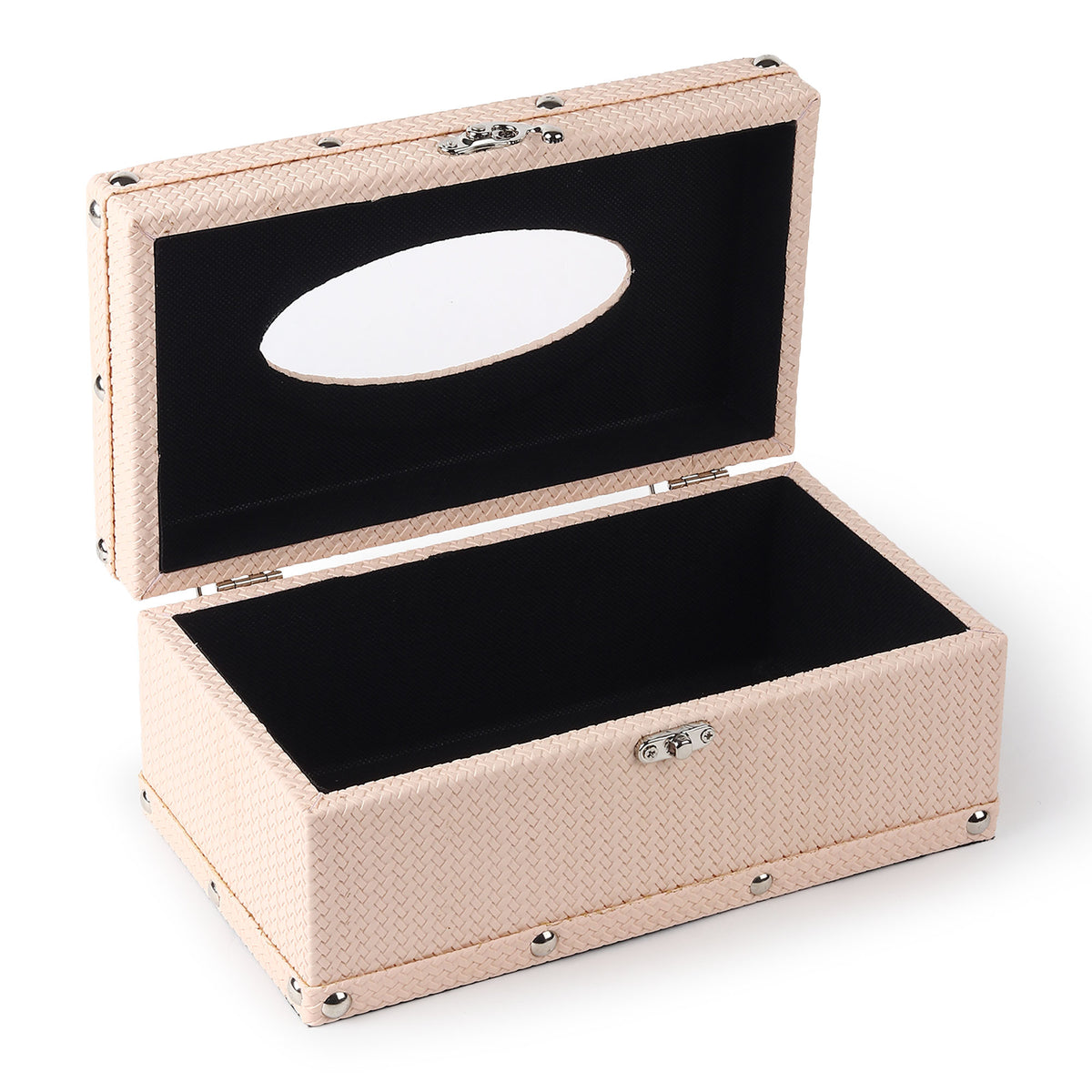 Bexley Leather Pink Tissue Box