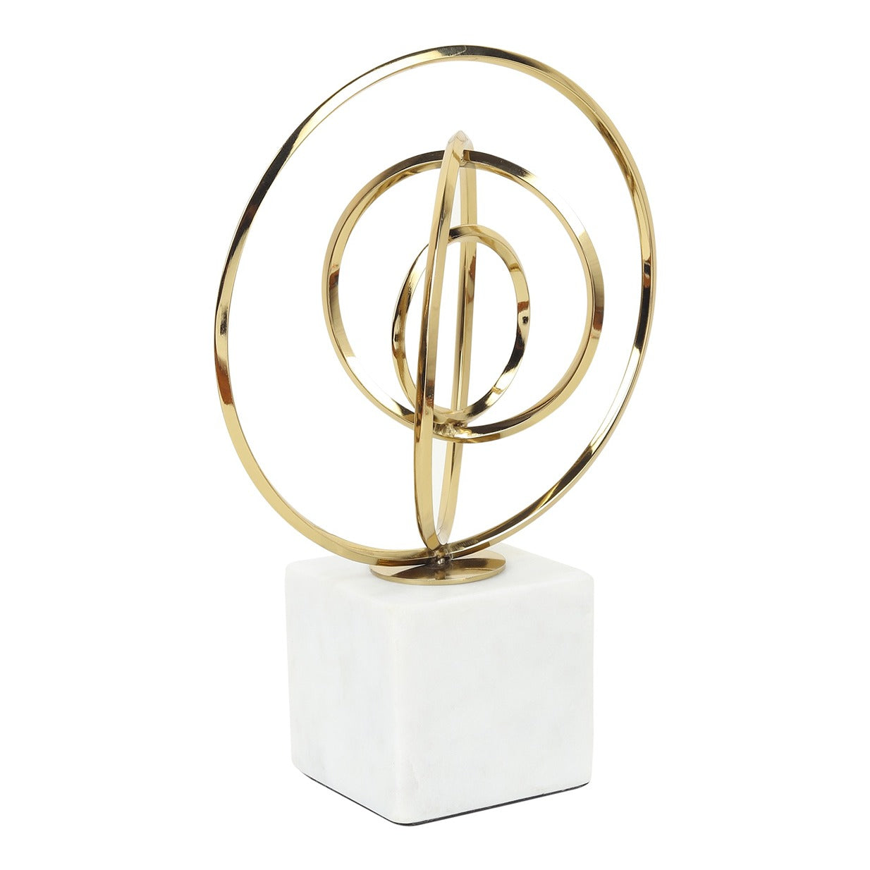 Seamless Circle Ensemble in Gold