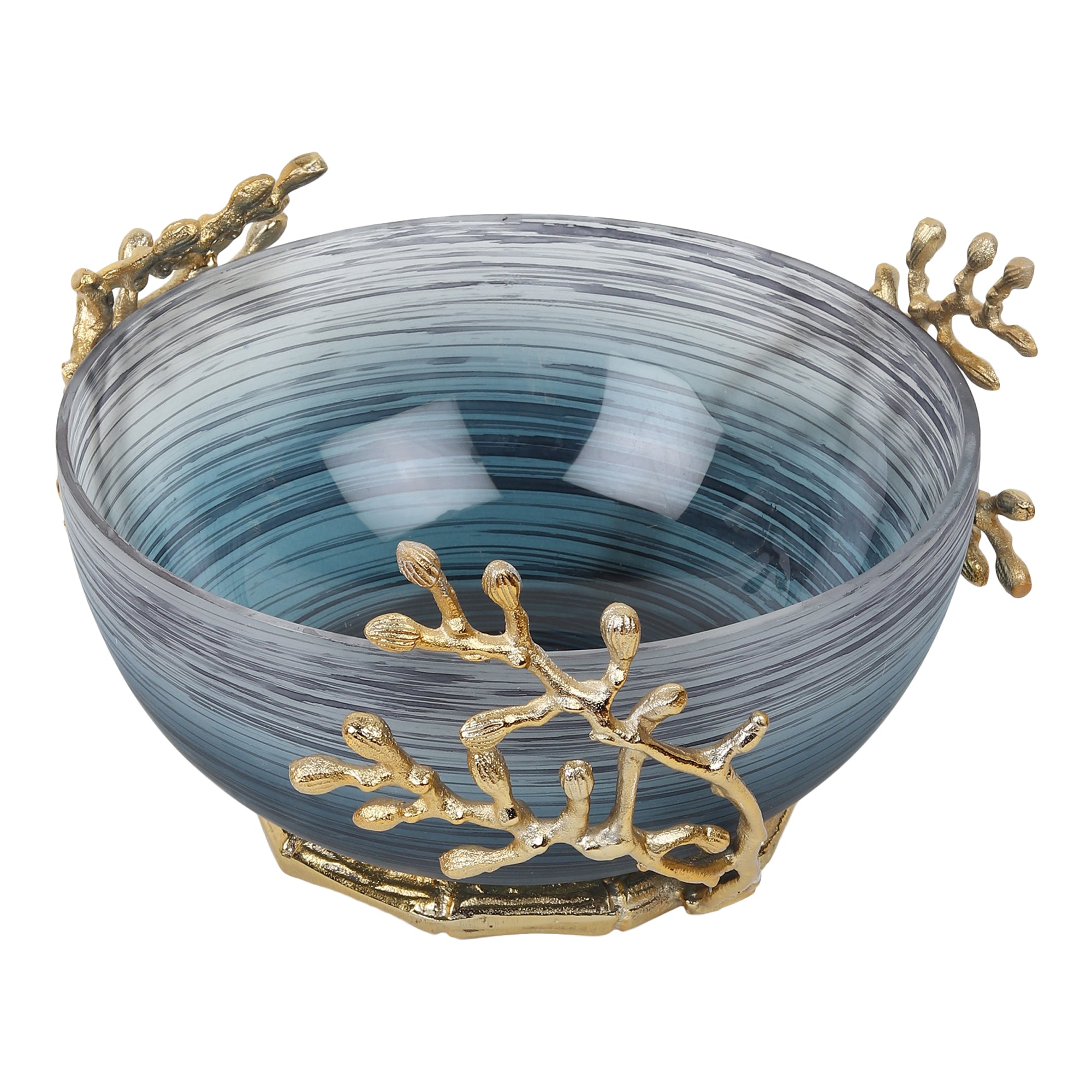 Vincent Glass Serving Bowl