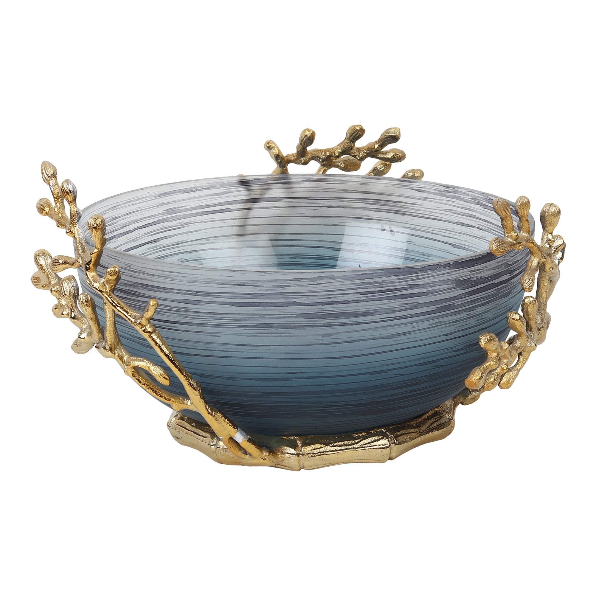 Vincent Glass Serving Bowl