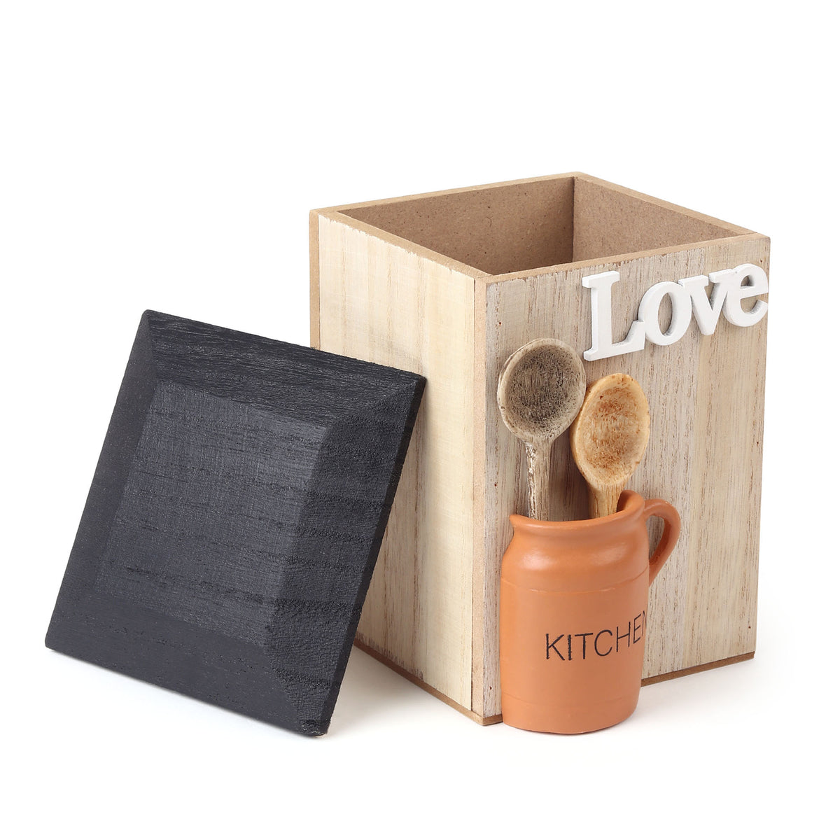 Pantry Kitchenette Wooden Storage Box