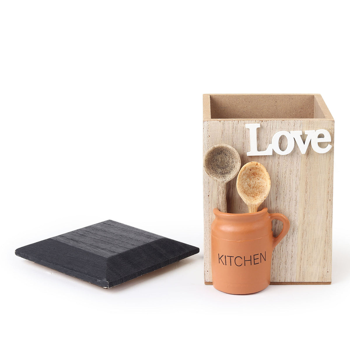 Pantry Kitchenette Wooden Storage Box