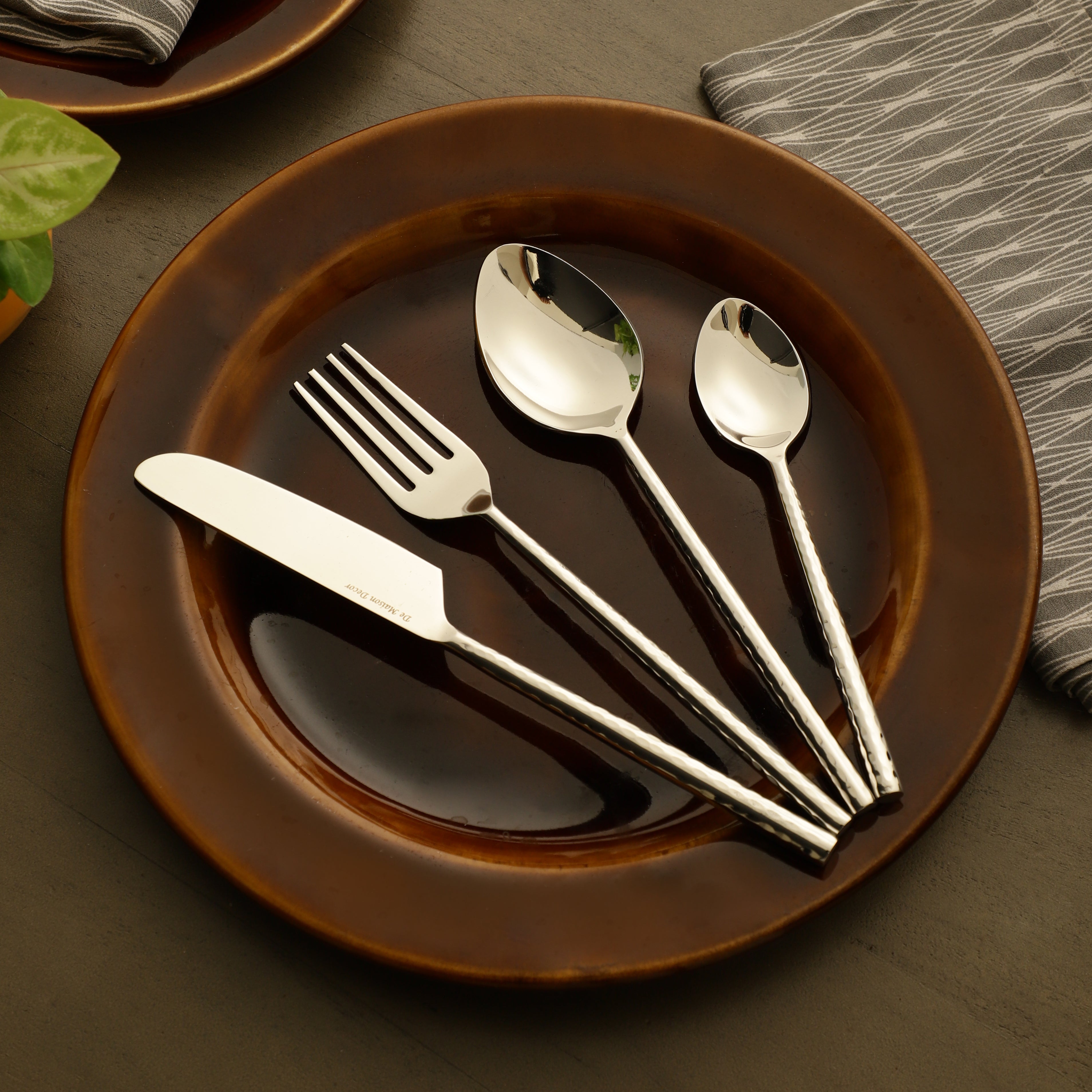 Stream Cutlery Set Silver
