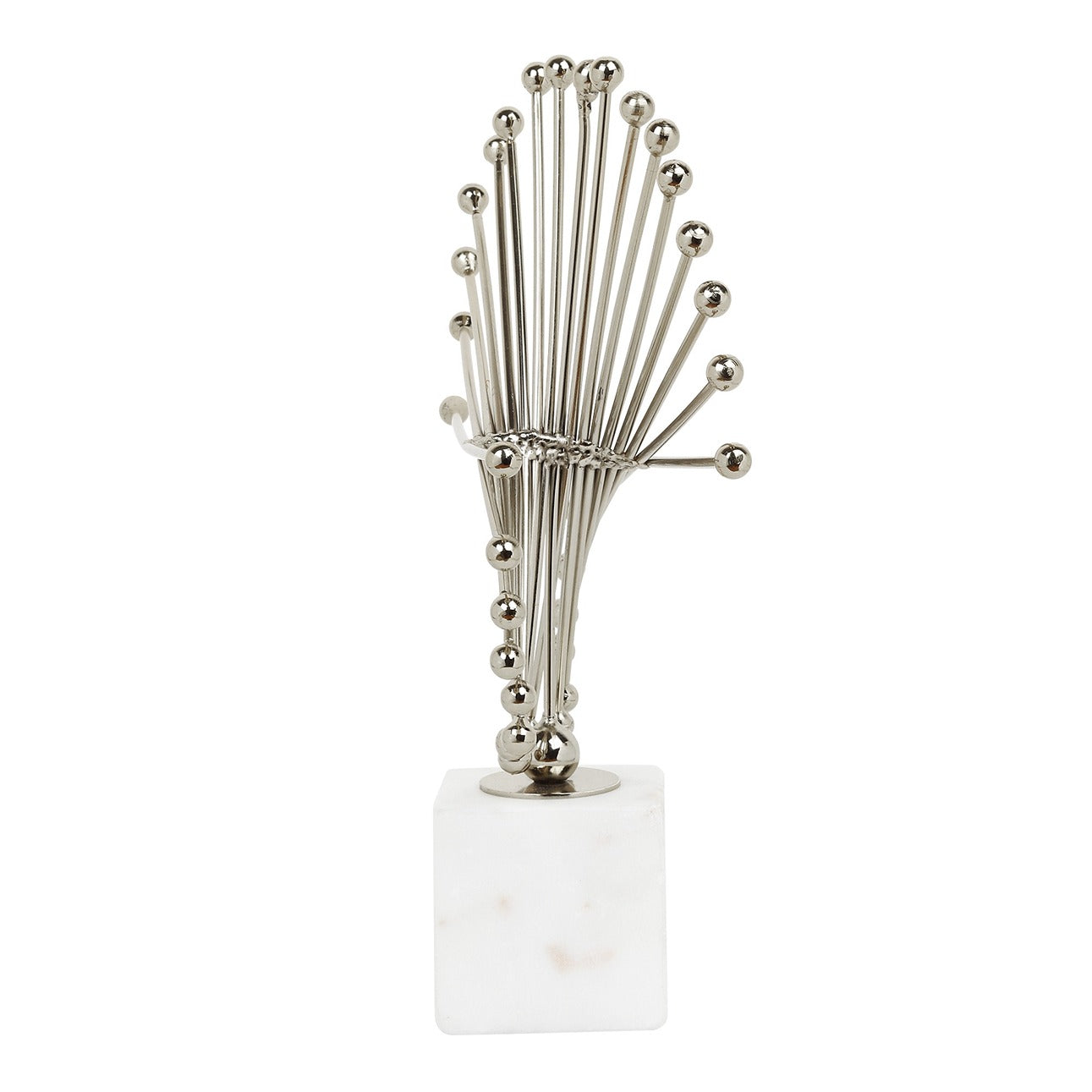 Spinfinity Sculpture in Silver