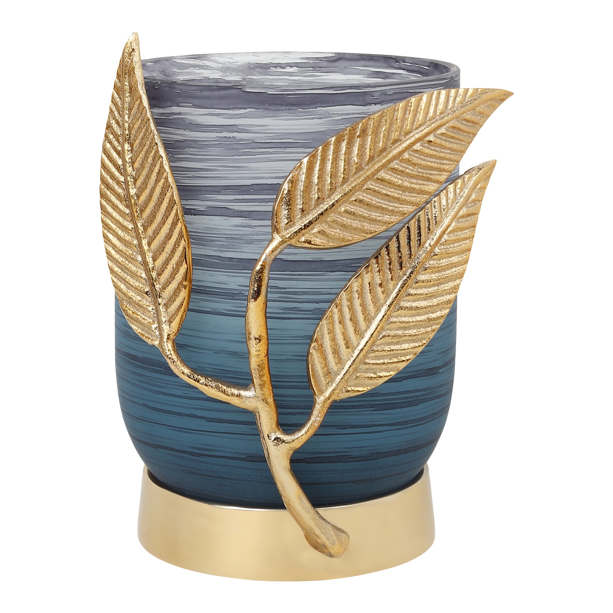 VersaLeaf Glass Vase and Candle Holder