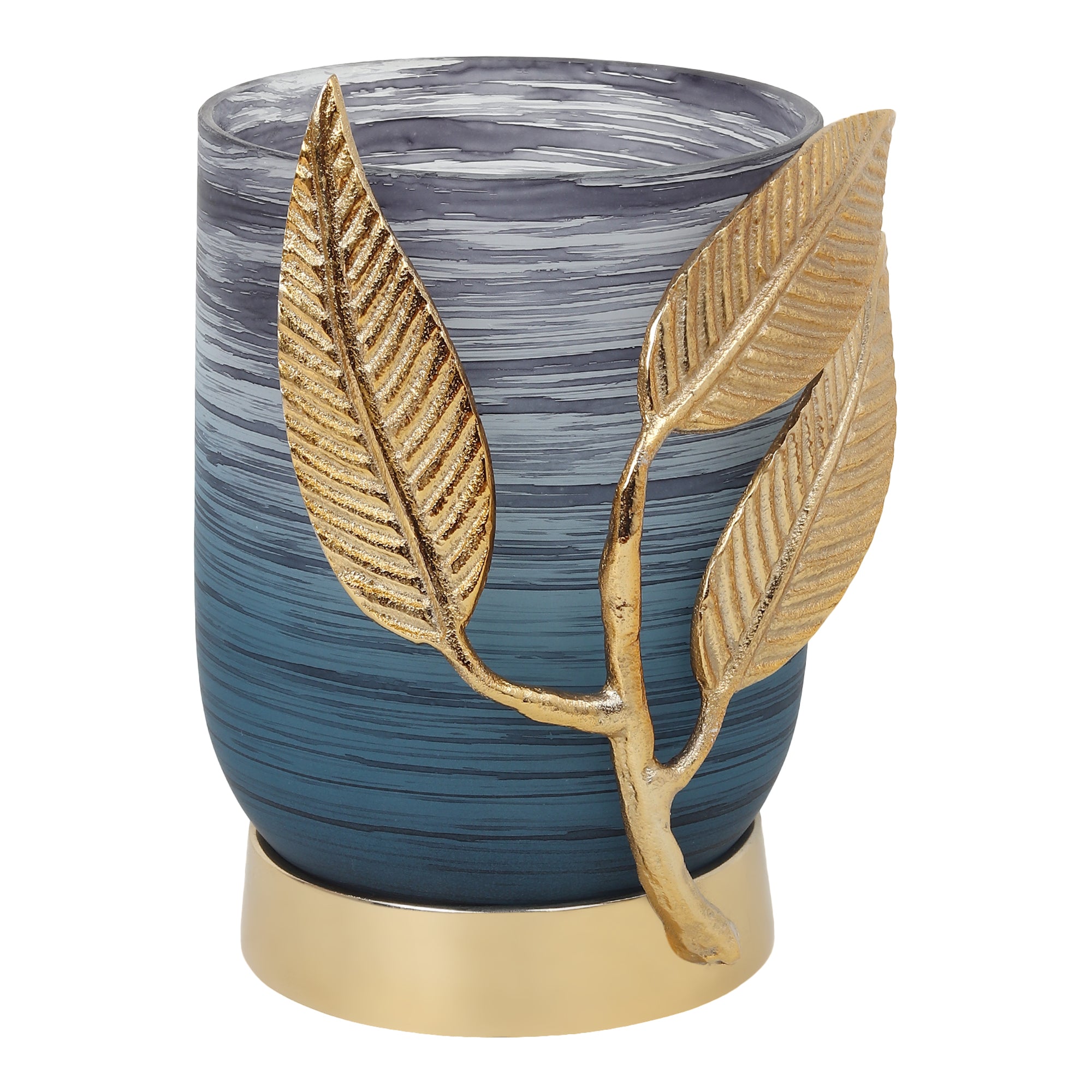 VersaLeaf Glass Vase and Candle Holder