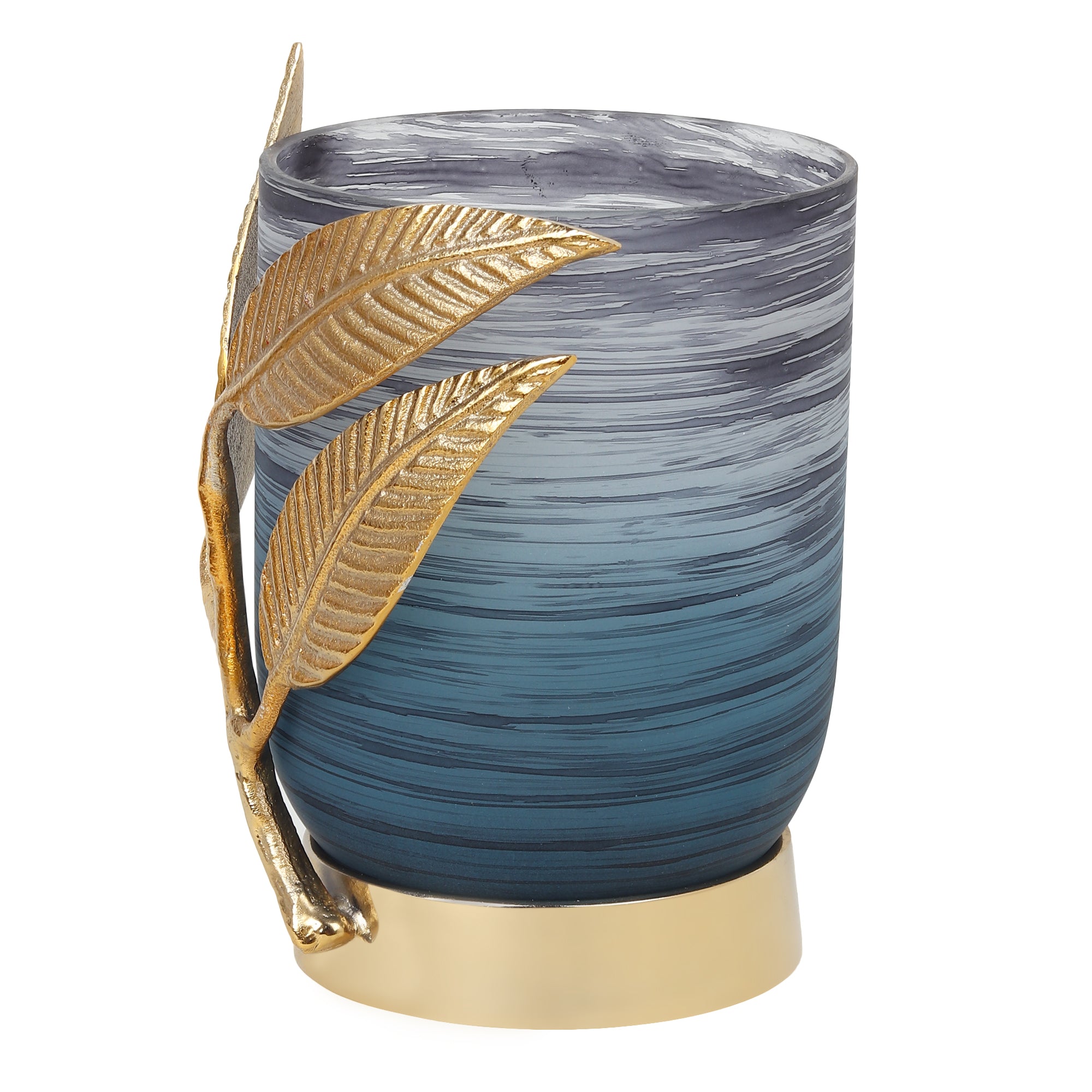 VersaLeaf Glass Vase and Candle Holder