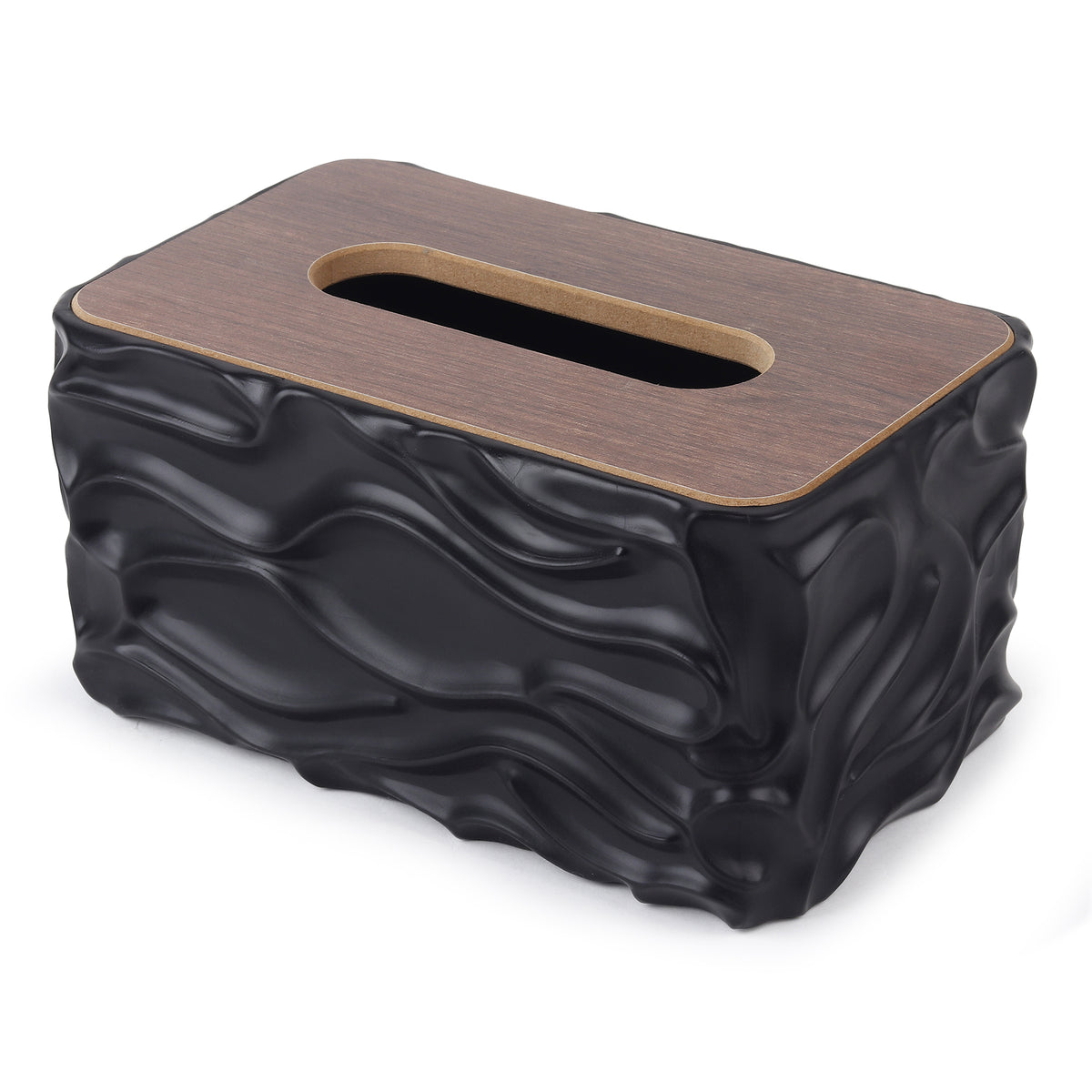 Calder Black Tissue Box