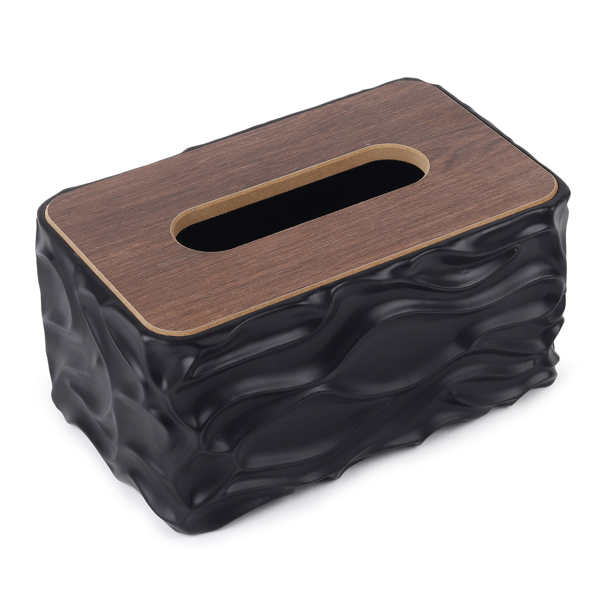 Calder Black Tissue Box