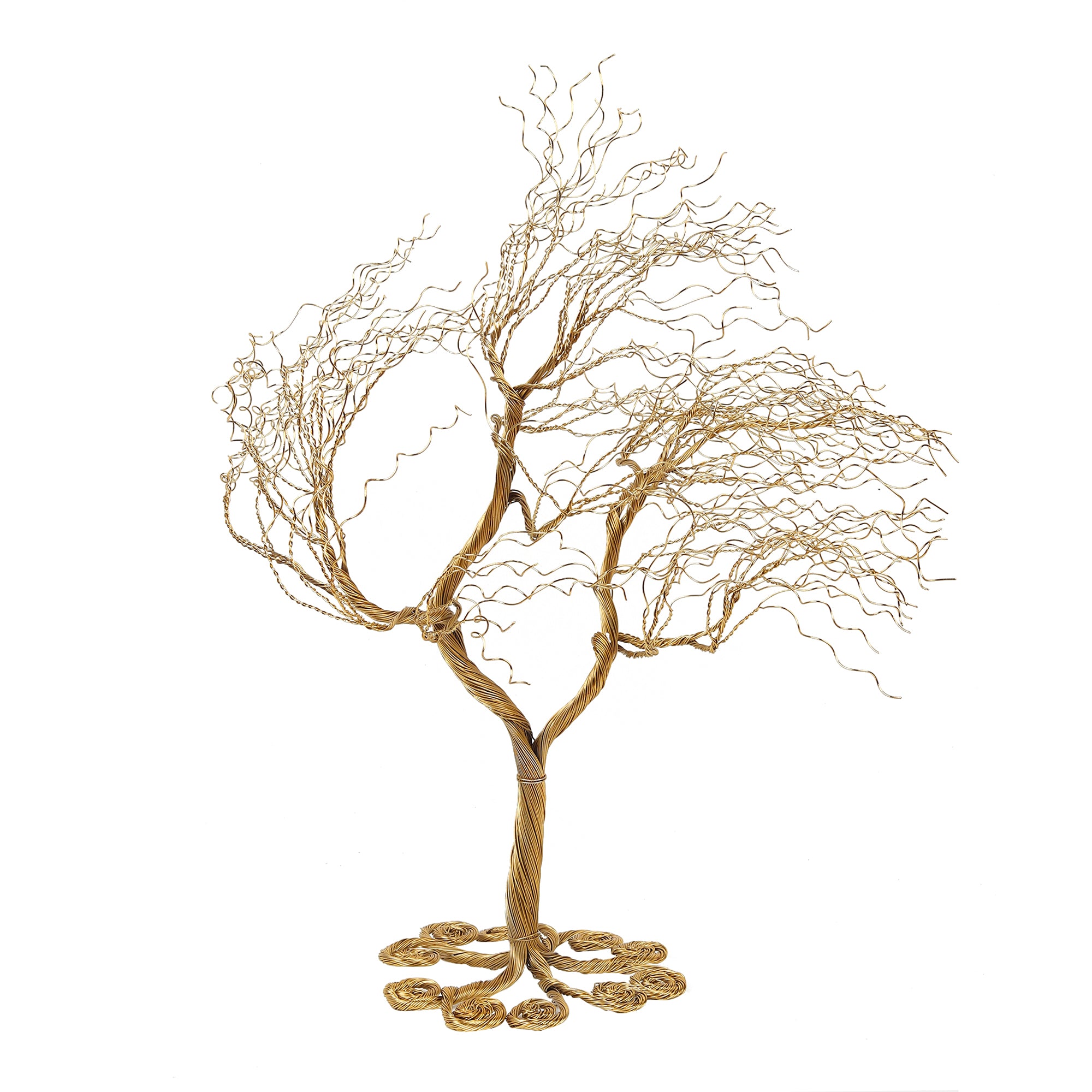 Breezy Branches Tree Sculpture in Gold
