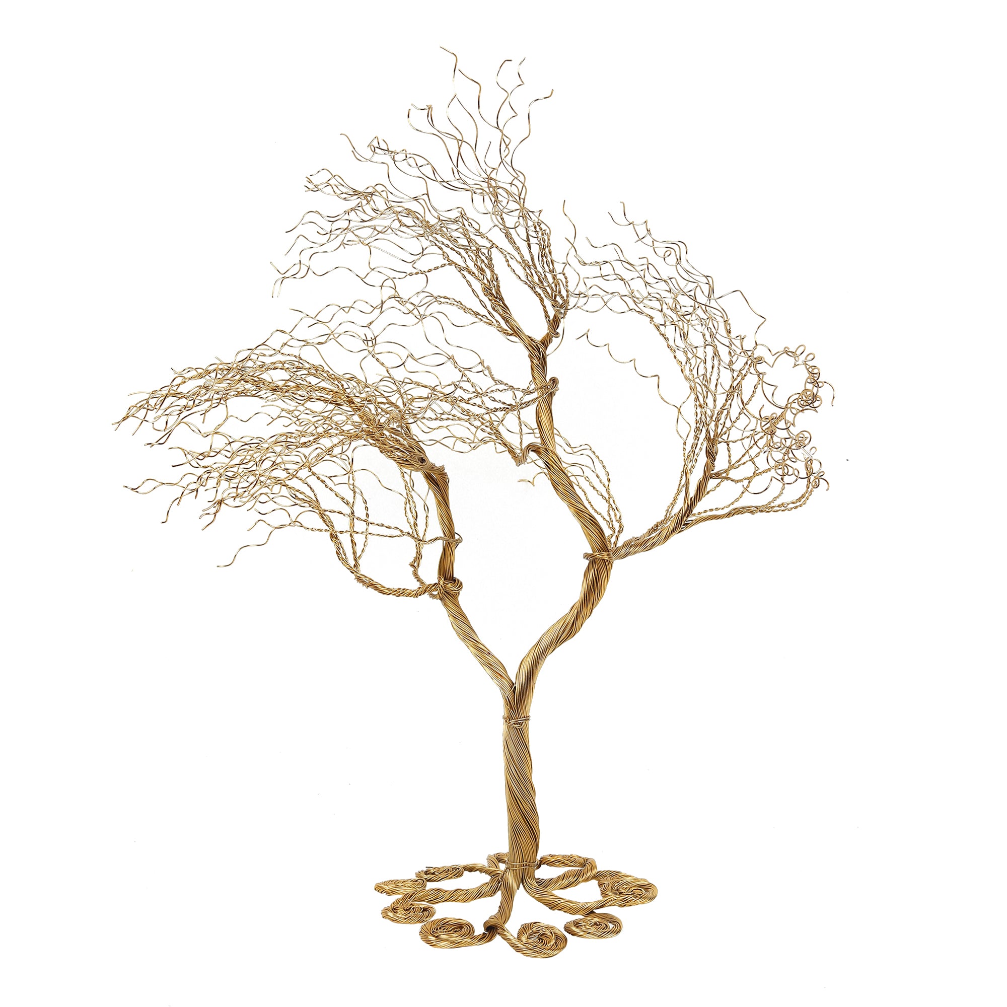 Breezy Branches Tree Sculpture in Gold