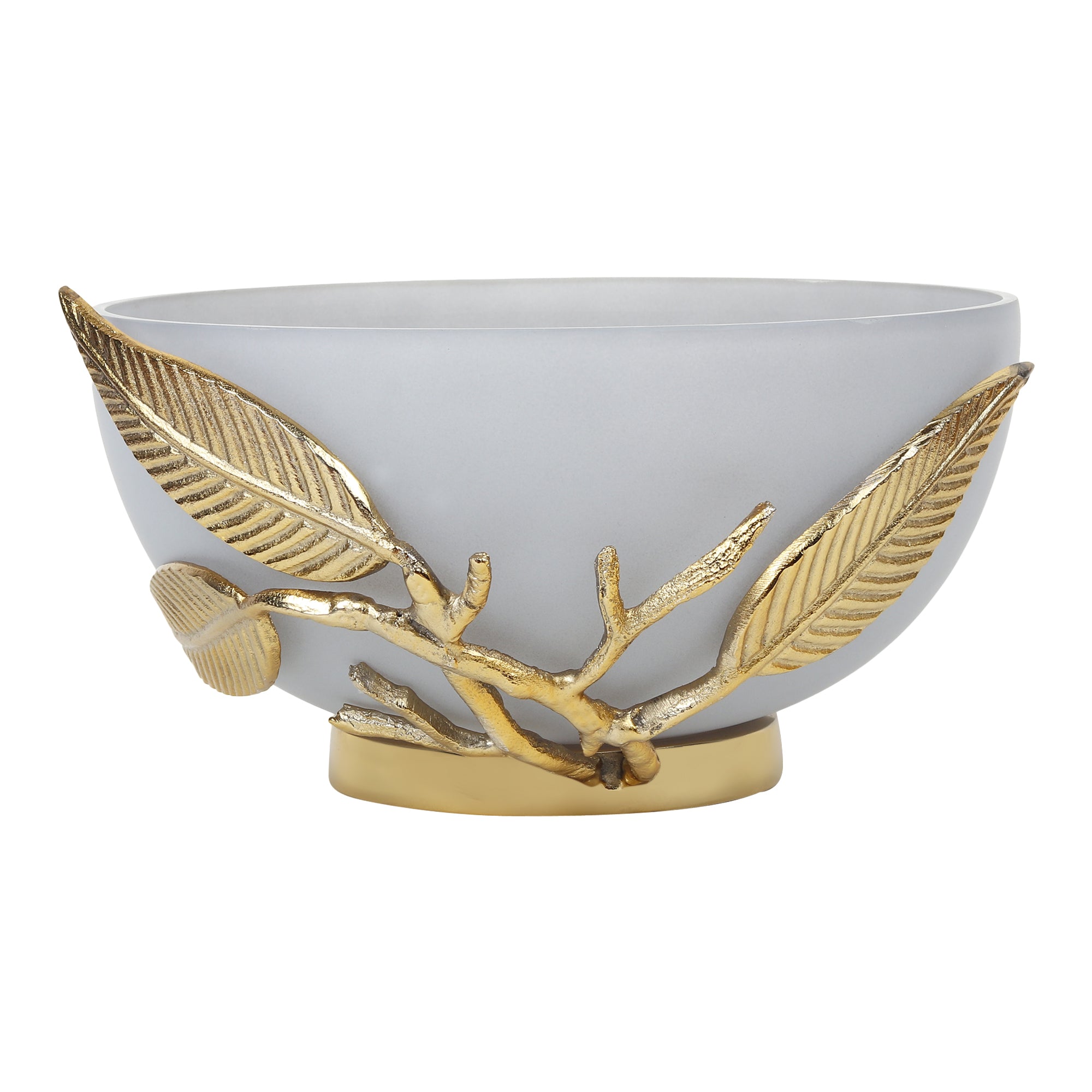 Enchanted Vine Glass Serving Bowl