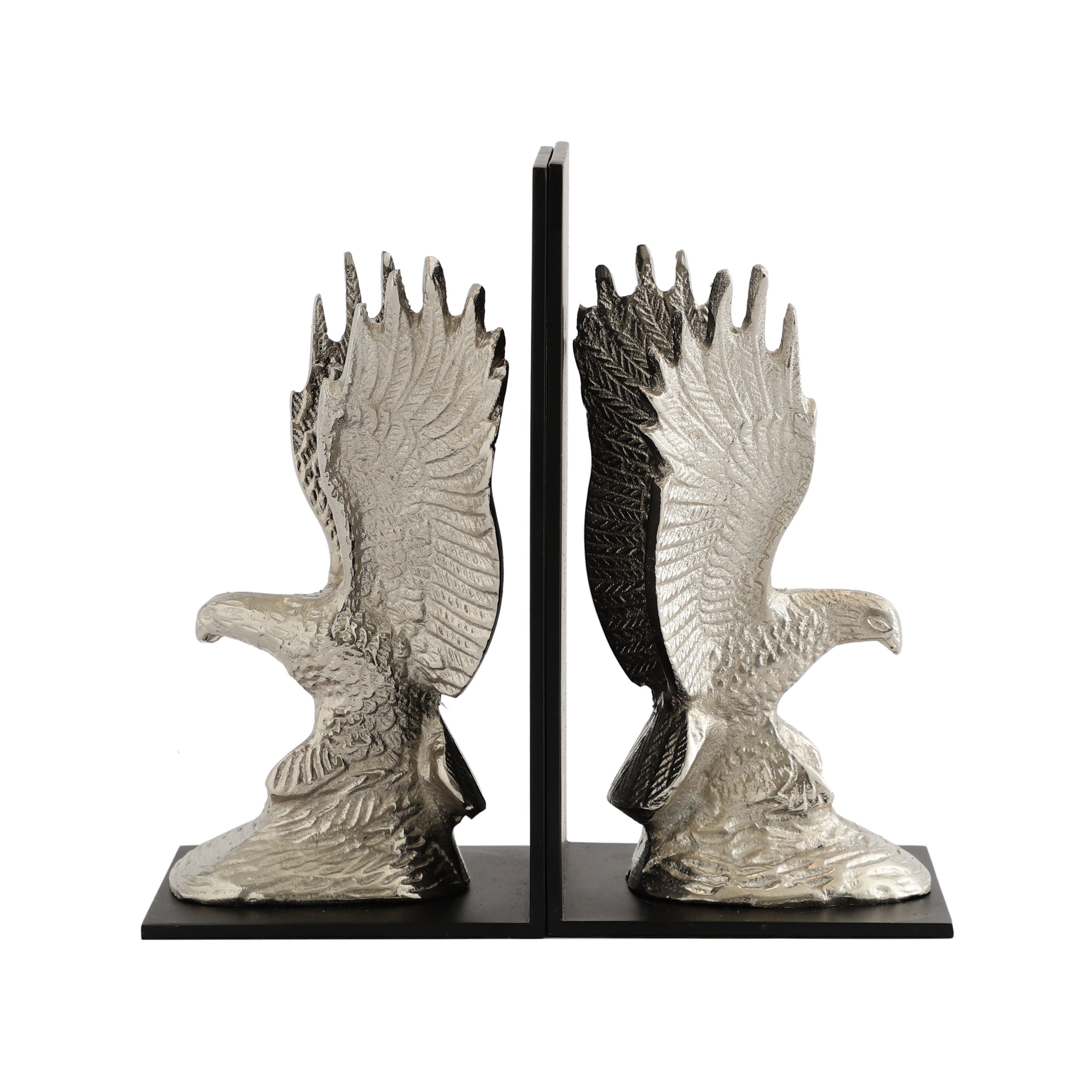 The Helion Pair Bookend Silver