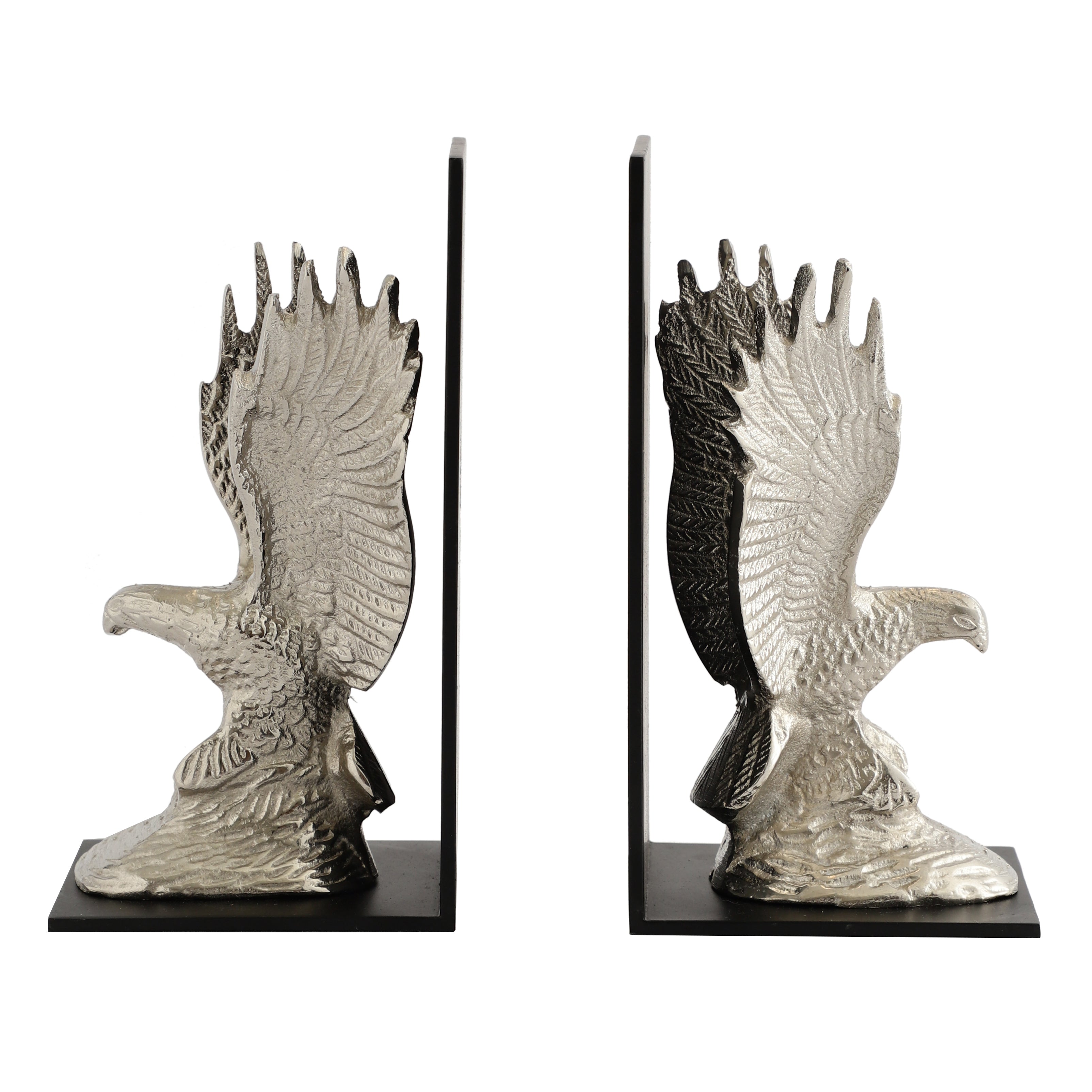 The Helion Pair Bookend Silver