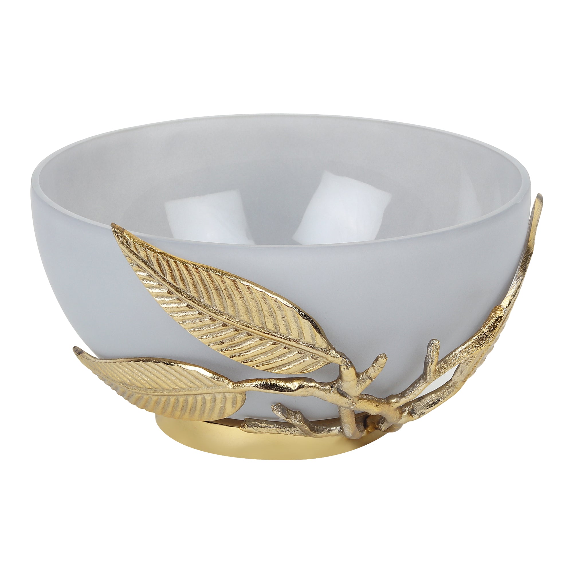 Enchanted Vine Glass Serving Bowl
