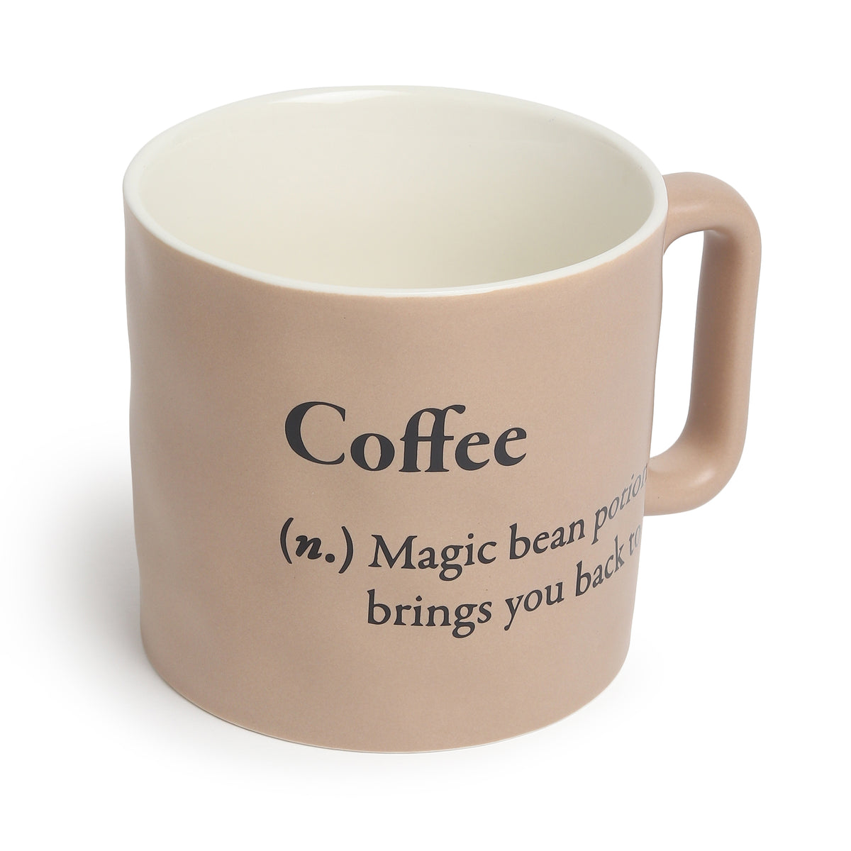 Quip cream ceramic Mug