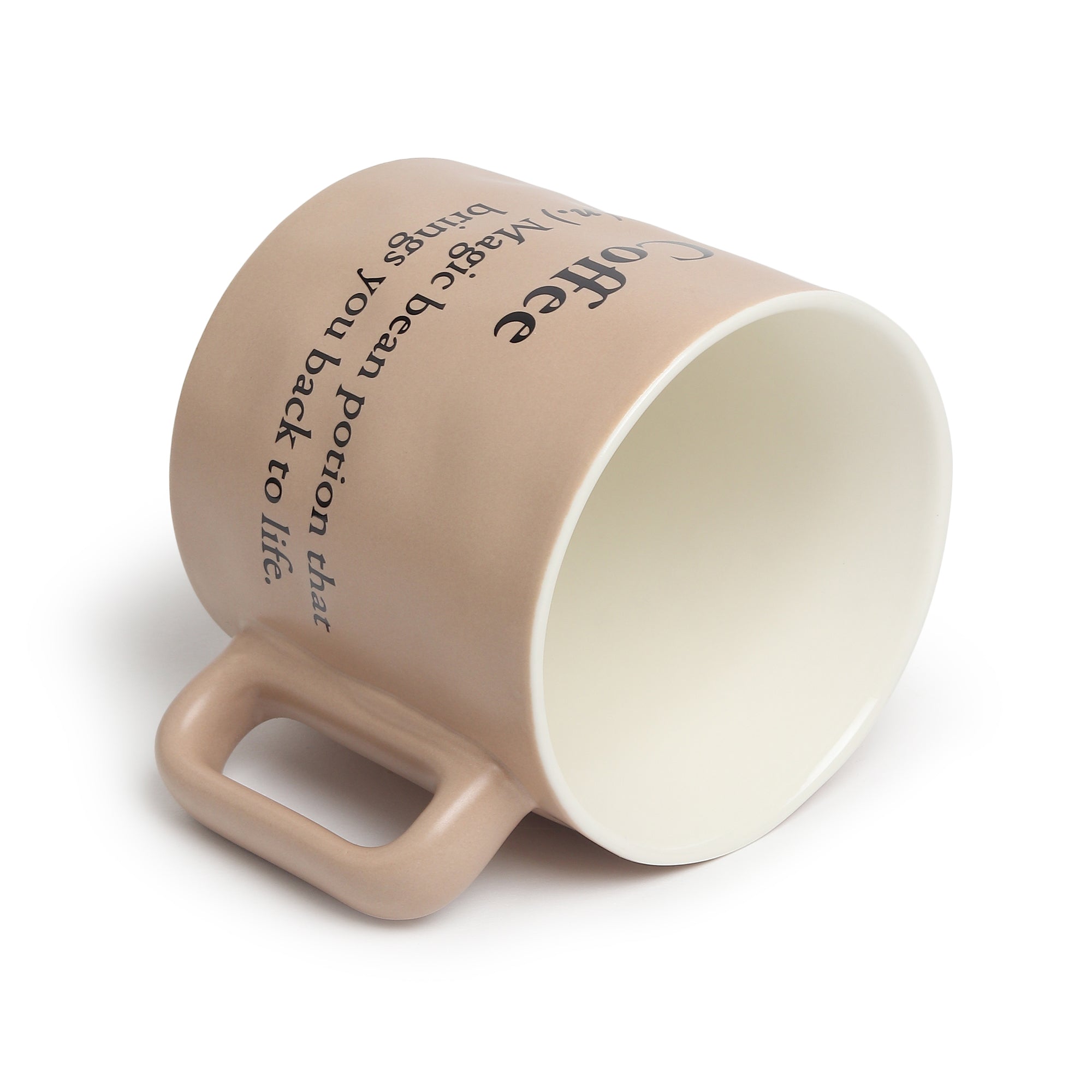 Quip cream ceramic Mug