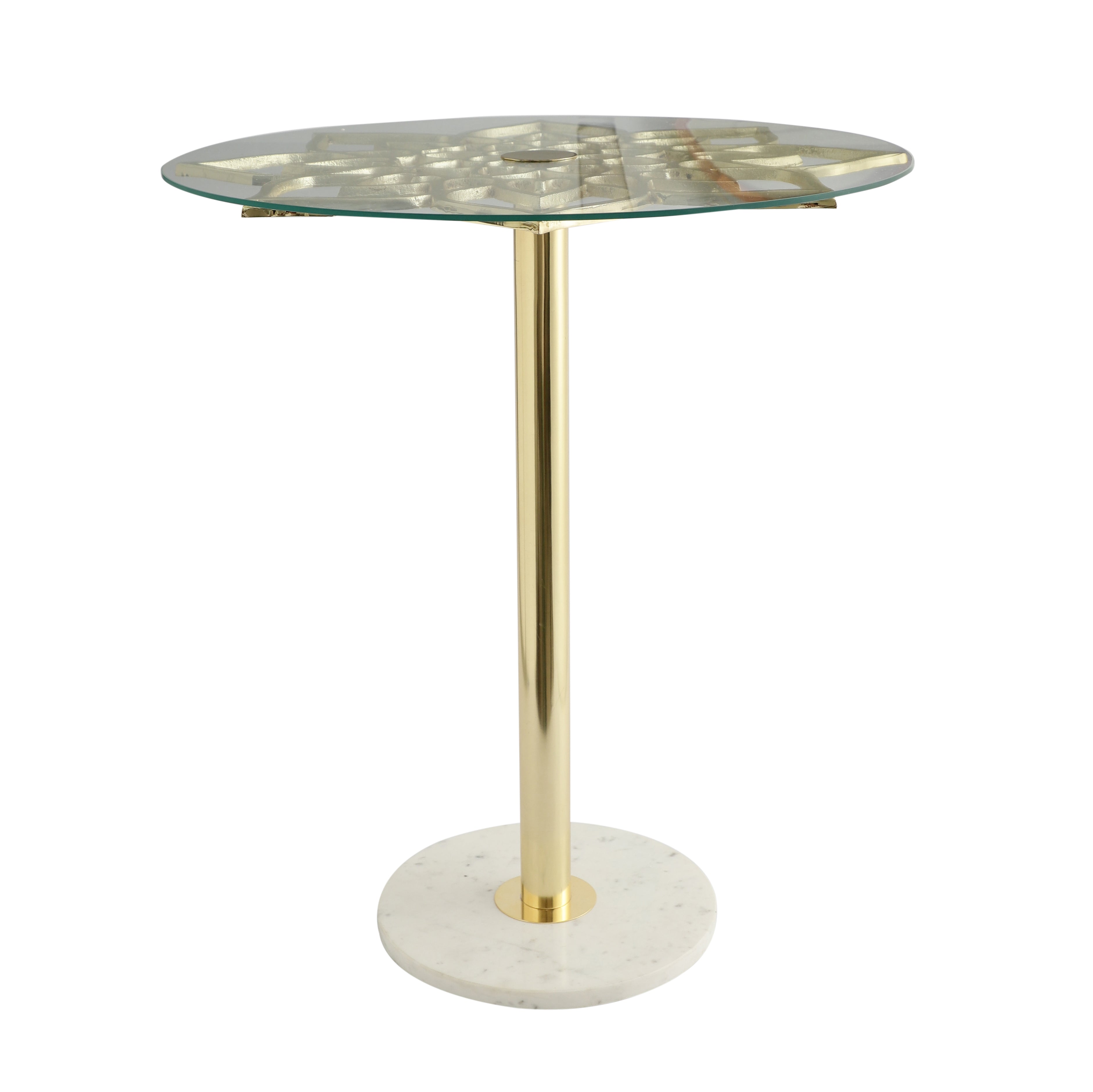 Eden's Flower - Gold Side Table